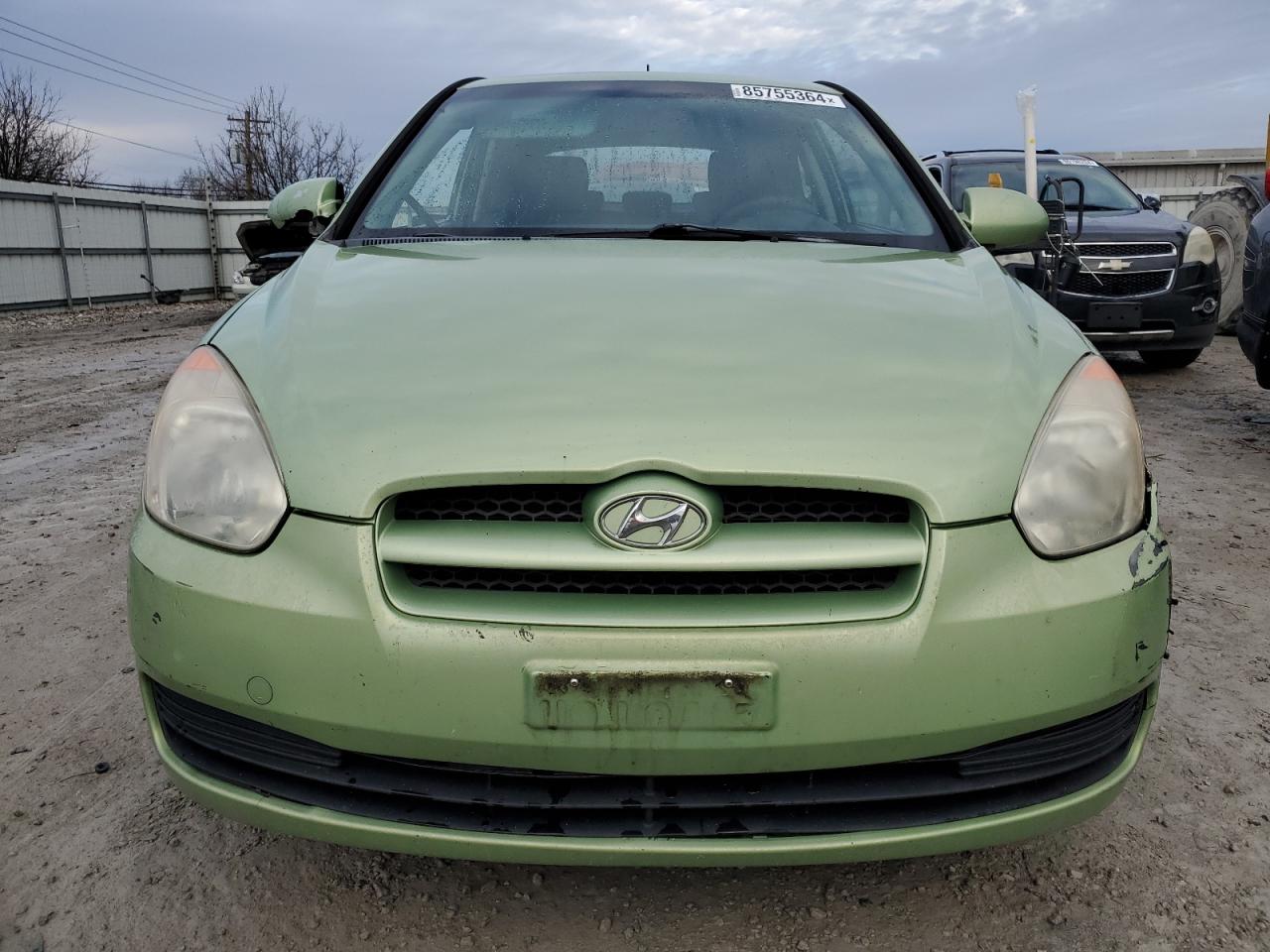 2009 Hyundai Accent VIN KMHCM36C49U124598 Copart auction photo, all over damage thumbnail 5