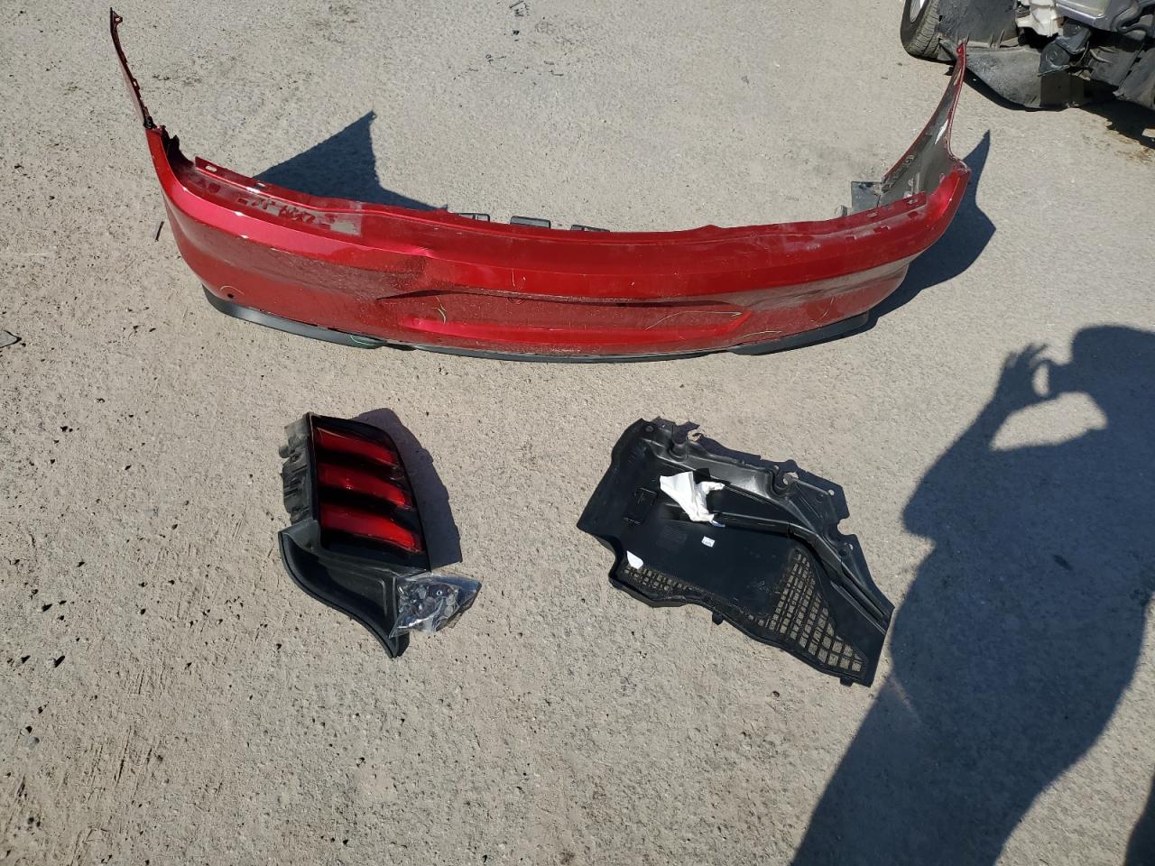2021 Ford Mustang VIN 1FATP8FF9M5148956 Copart auction photo, rear end damage thumbnail 14
