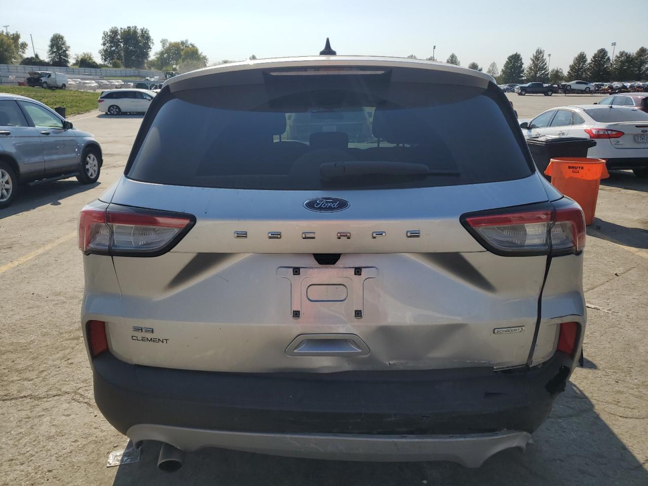 2020 Ford Escape VIN 1FMCU0G66LUA49692 Copart auction photo, front end damage thumbnail 6