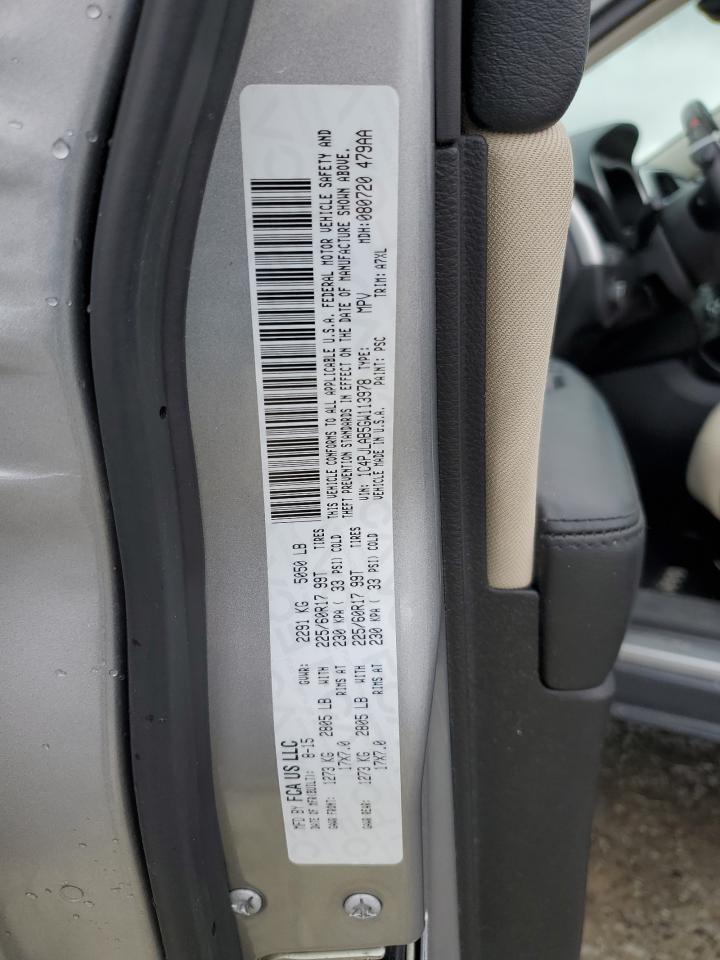 2016 Jeep Grand Cherokee VIN 1C4PJLAB5GW113978 Copart auction photo, front end damage thumbnail 15