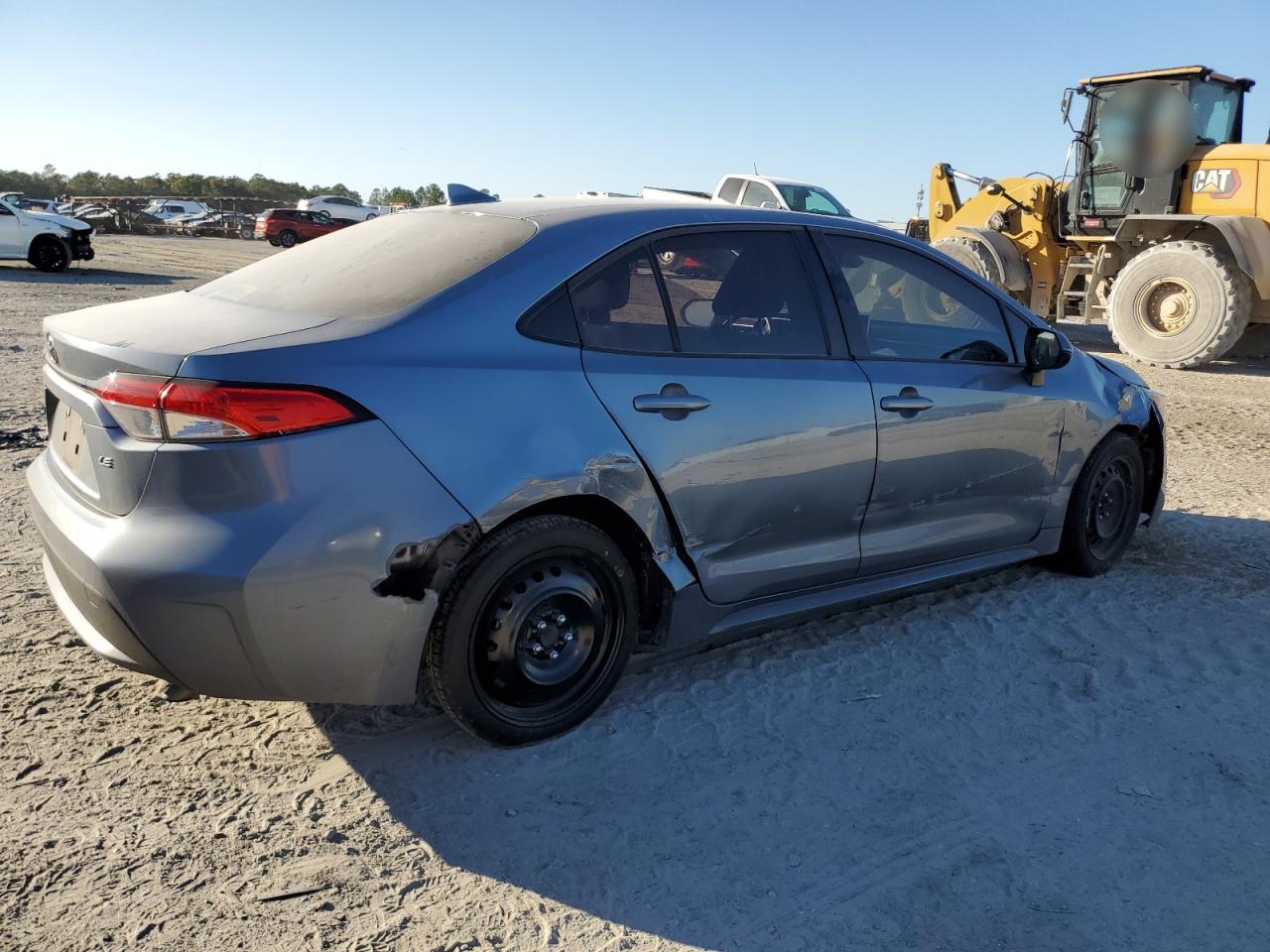 2021 Toyota Corolla VIN JTDEPMAE8MJ168150 Copart auction photo, rear end / front end damage thumbnail 3