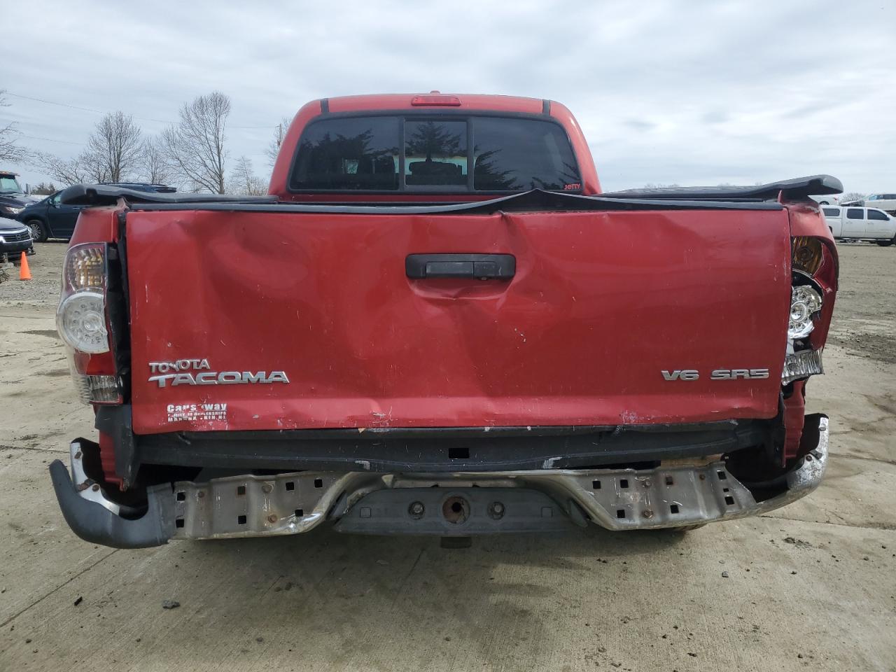2009 Toyota Tacoma VIN 3TMMU52N19M012079 Copart auction photo, rear end / front end damage thumbnail 6