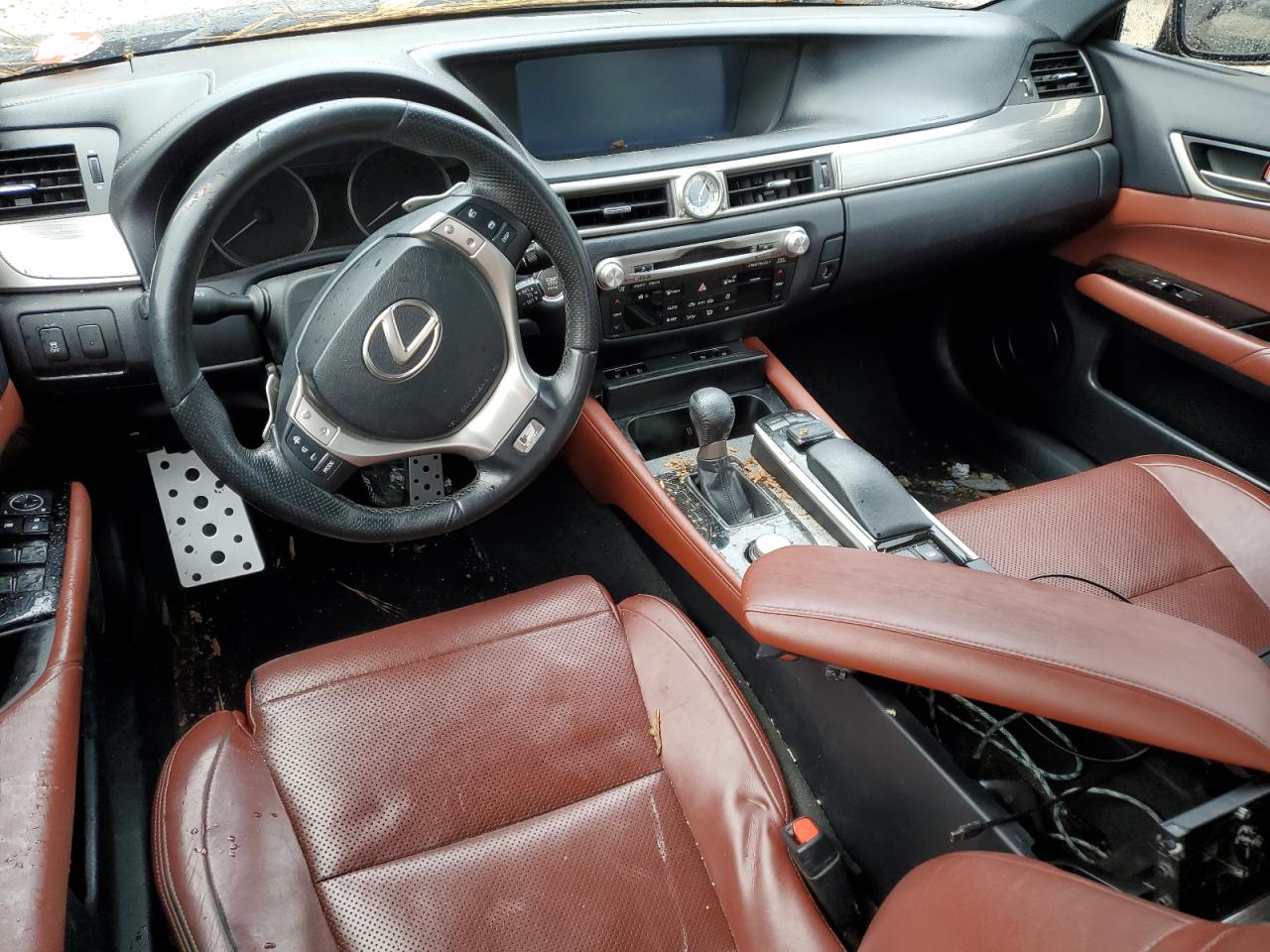 2015 Lexus GS VIN JTHBE1BL1FA006155 Copart auction photo, all over damage thumbnail 8