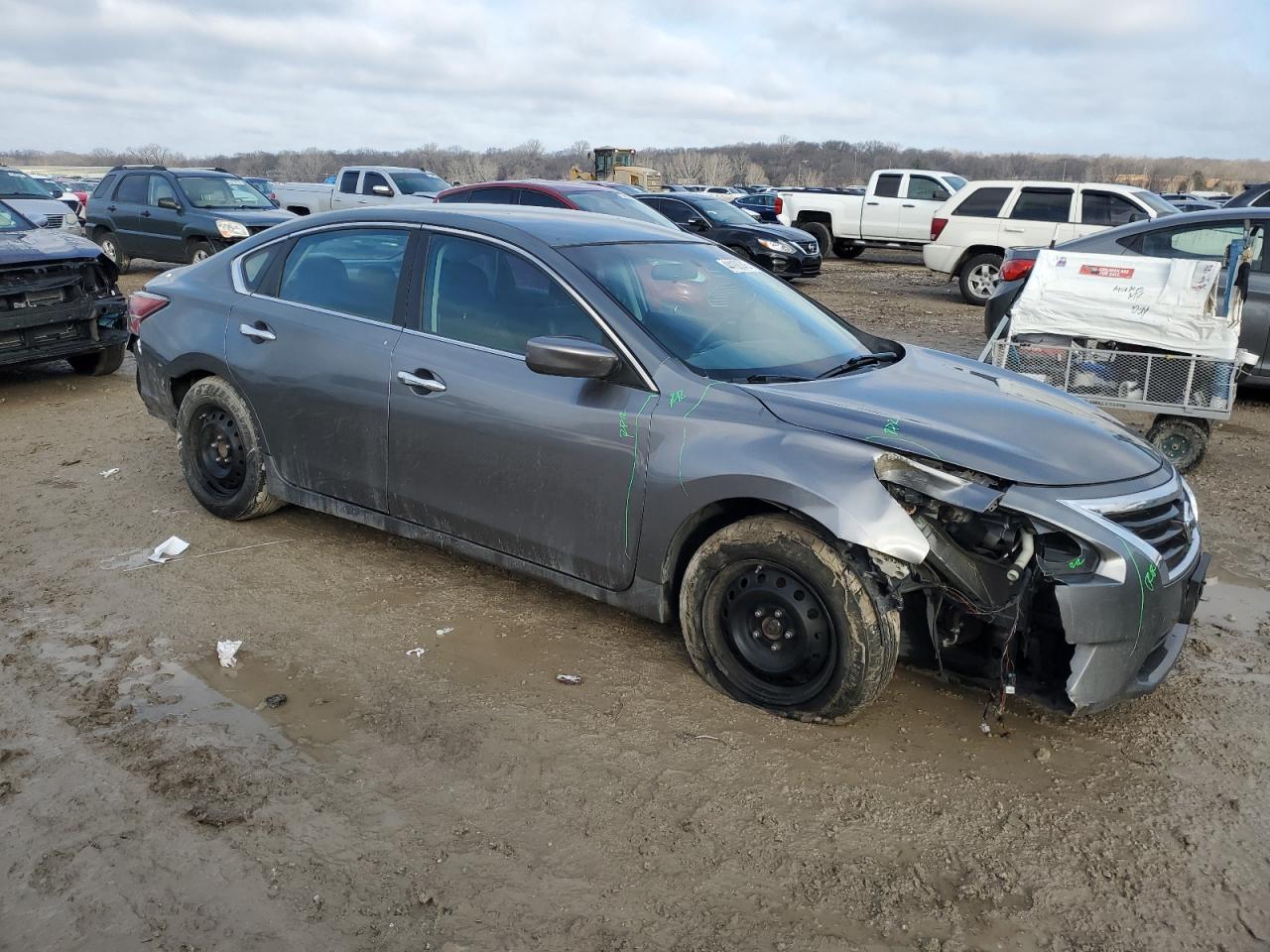 2015 Nissan Altima VIN 1N4AL3AP9FN890296 Copart auction photo, front end / rear end damage thumbnail 4