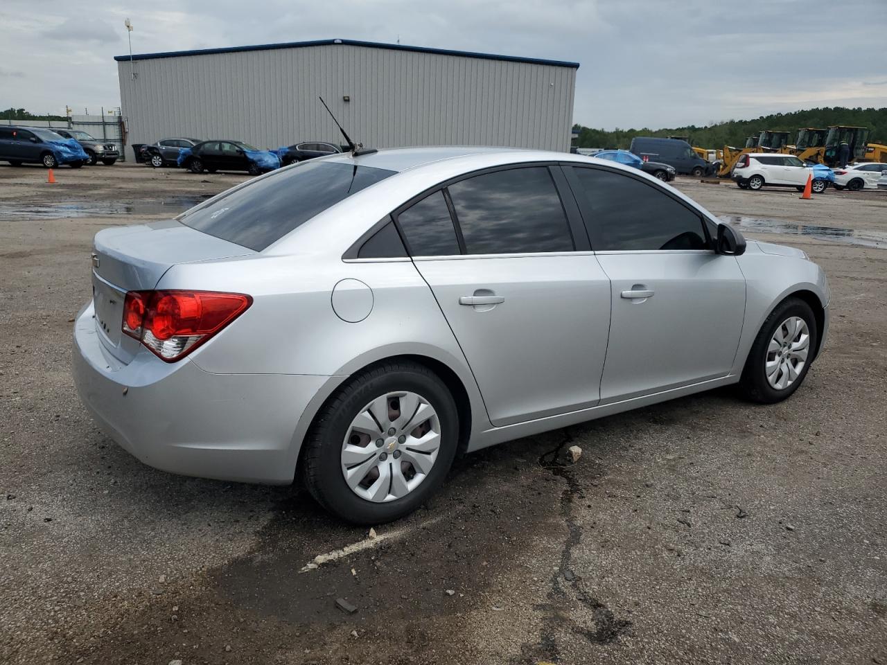 2012 Chevrolet Cruze VIN 1G1PC5SH6C7118791 Copart auction photo, rear end damage thumbnail 3