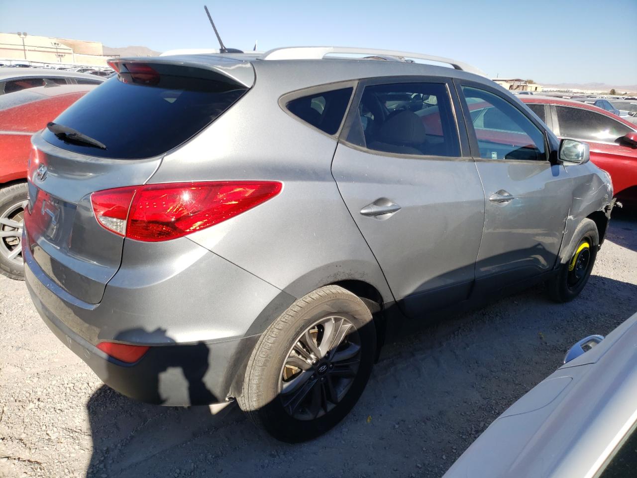 2015 Hyundai Tucson VIN KM8JU3AG5FU972597 Copart auction photo, front end damage thumbnail 3
