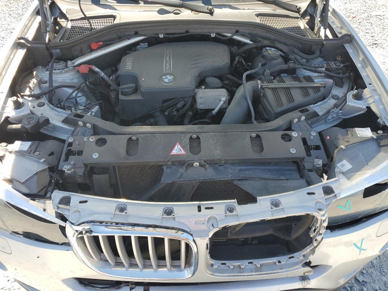 2016 BMW X3 VIN 5UXWX9C56G0D87229 Copart auction photo, side / minor dent/scratches damage thumbnail 12