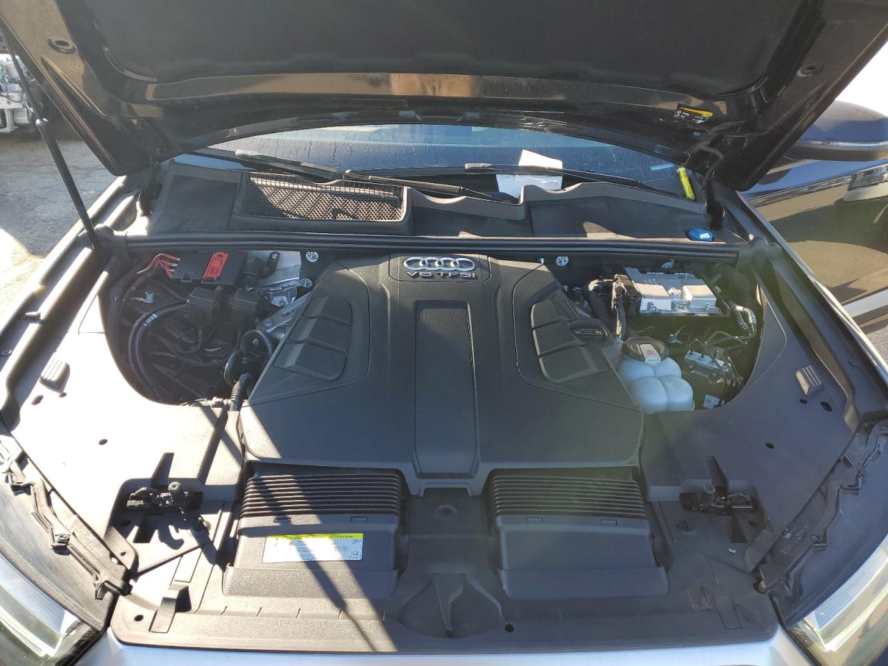 2019 Audi Q7 VIN WA1LAAF76KD000482 Copart auction photo, rear end damage thumbnail 11