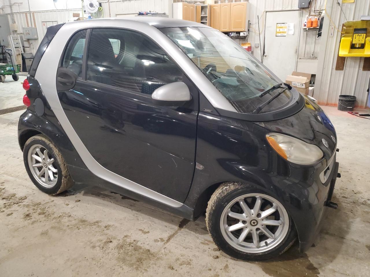 2008 Smart Fortwo VIN WMEEJ31X08K187242 Copart auction photo, side / front end damage thumbnail 4
