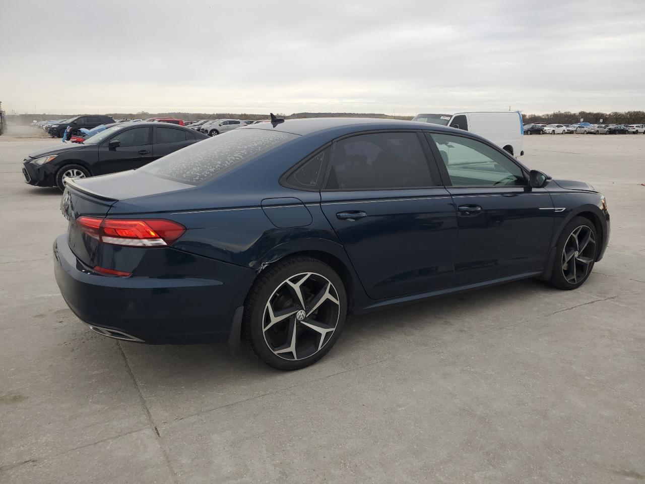 2020 Volkswagen Passat VIN 1VWMA7A33LC026690 Copart auction photo, rear end damage thumbnail 3