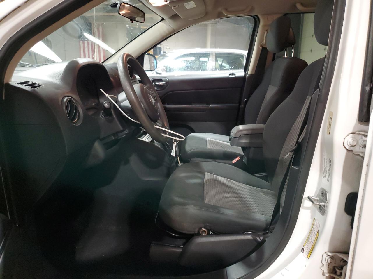 2012 Jeep Compass VIN 1C4NJDBB0CD578346 Copart auction photo, front end damage thumbnail 7