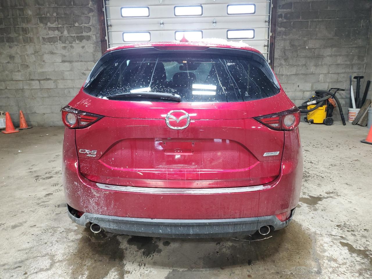 2018 Mazda CX-5 VIN JM3KFBDM6J0444685 Copart auction photo, side / front end damage thumbnail 6