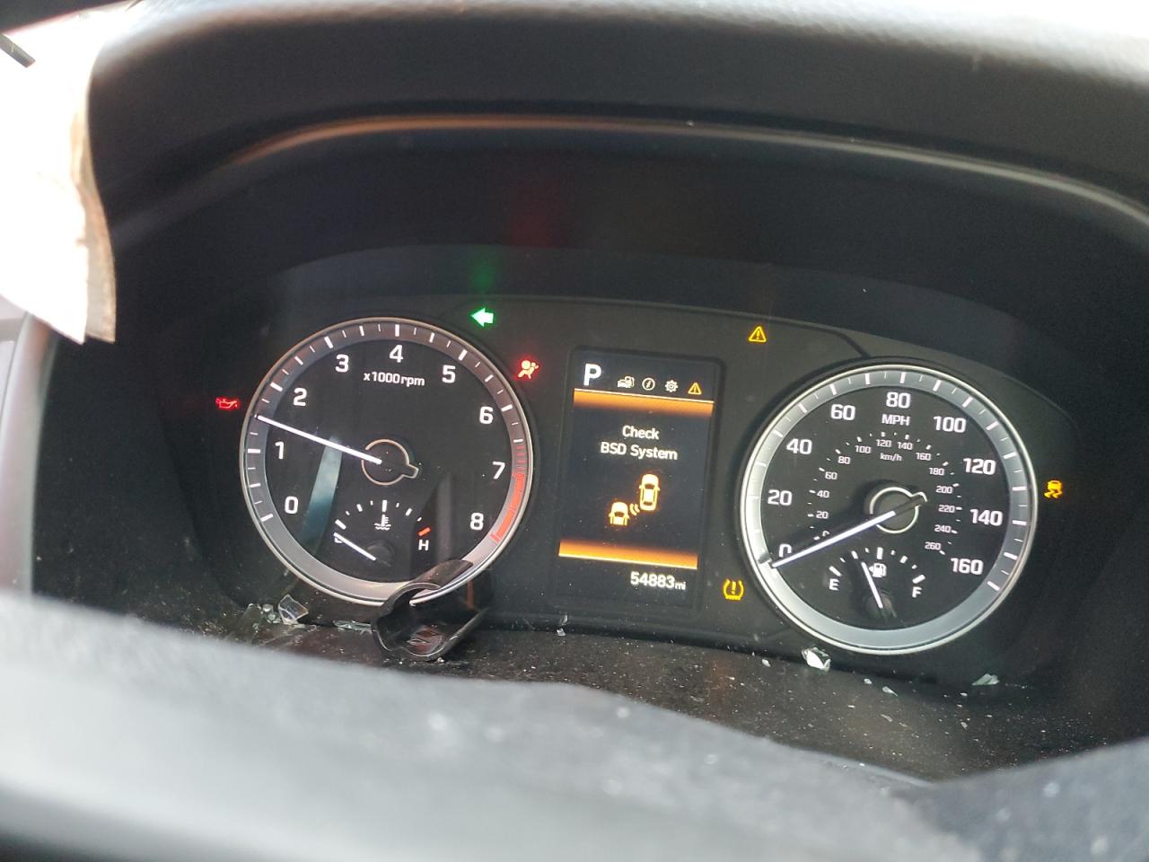2019 Hyundai Sonata VIN 5NPE34AF3KH820196 Copart auction photo, biohazard/chemical / all over damage thumbnail 9