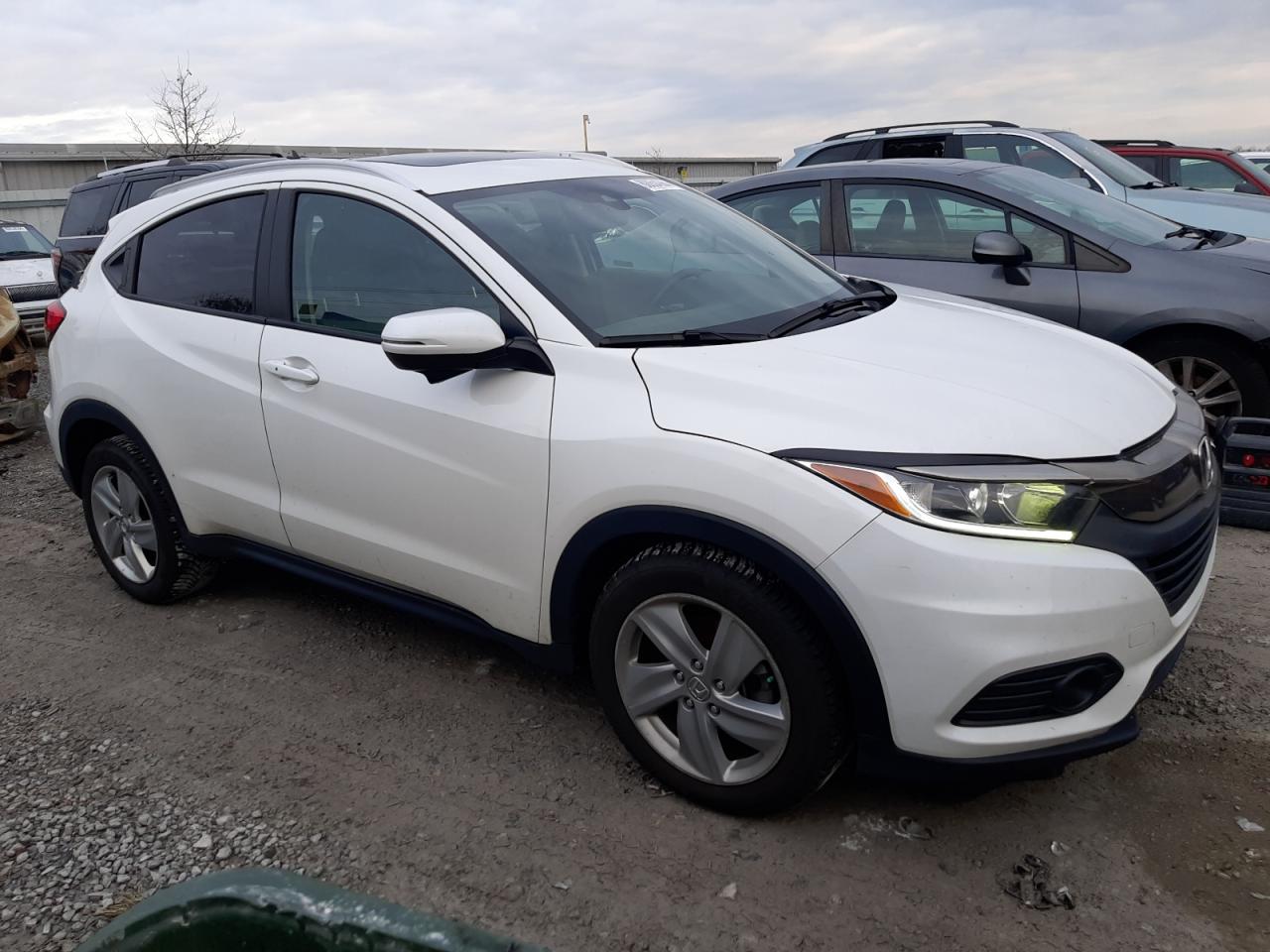 2019 Honda HR-V VIN 3CZRU6H77KM700866 Copart auction photo, all over damage thumbnail 4