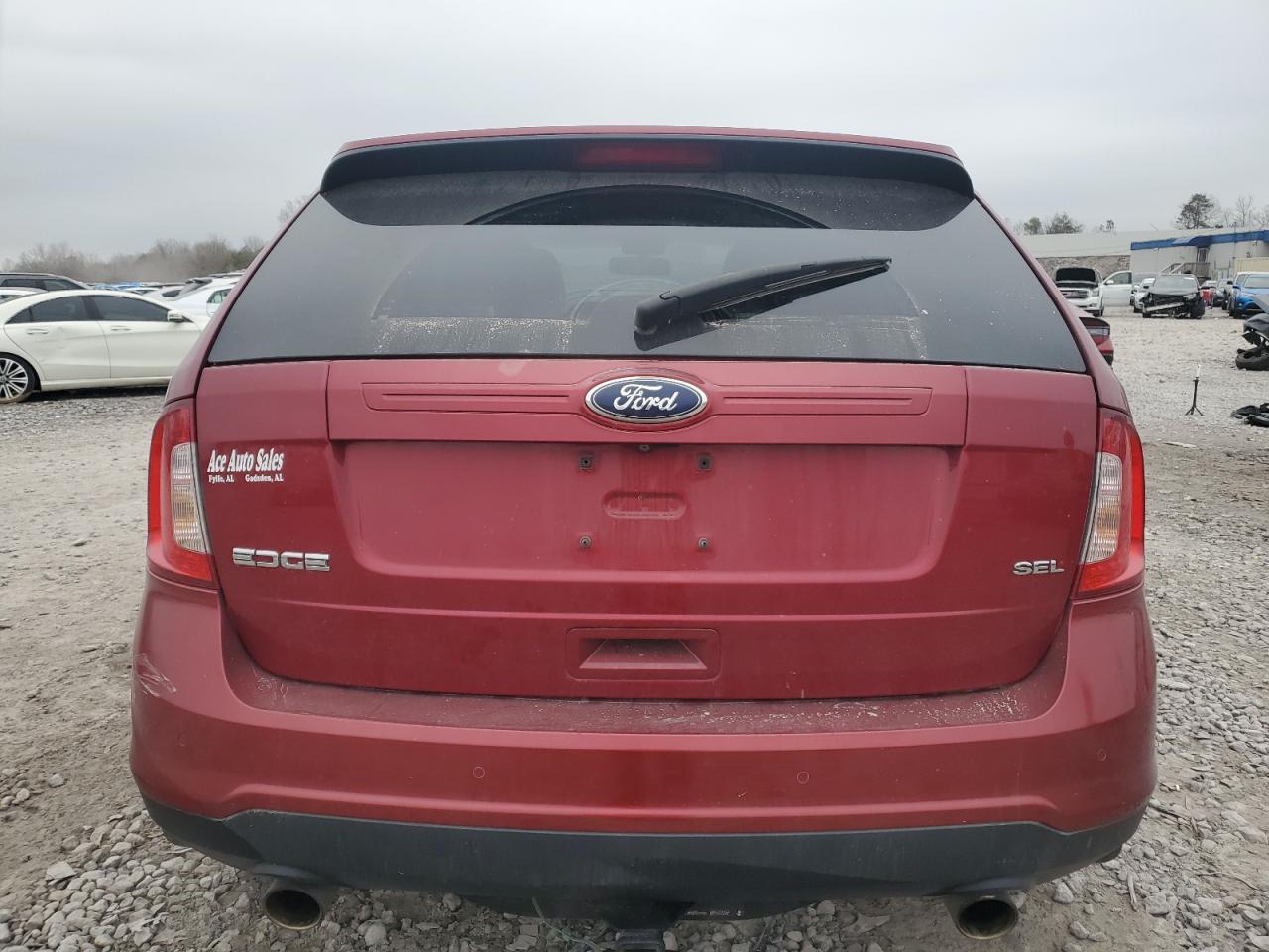 2013 Ford Edge VIN 2FMDK3JCXDBE23139 Copart auction photo, front end / minor dent/scratches damage thumbnail 6