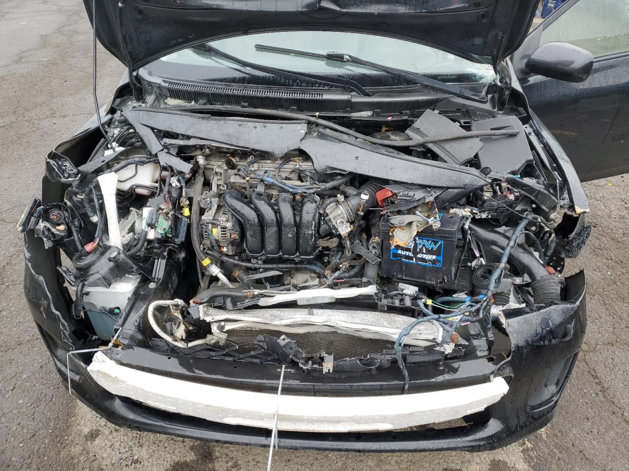 2011 Toyota Corolla VIN JTDBU4EE1B9165059 Copart auction photo, front end / all over damage thumbnail 11