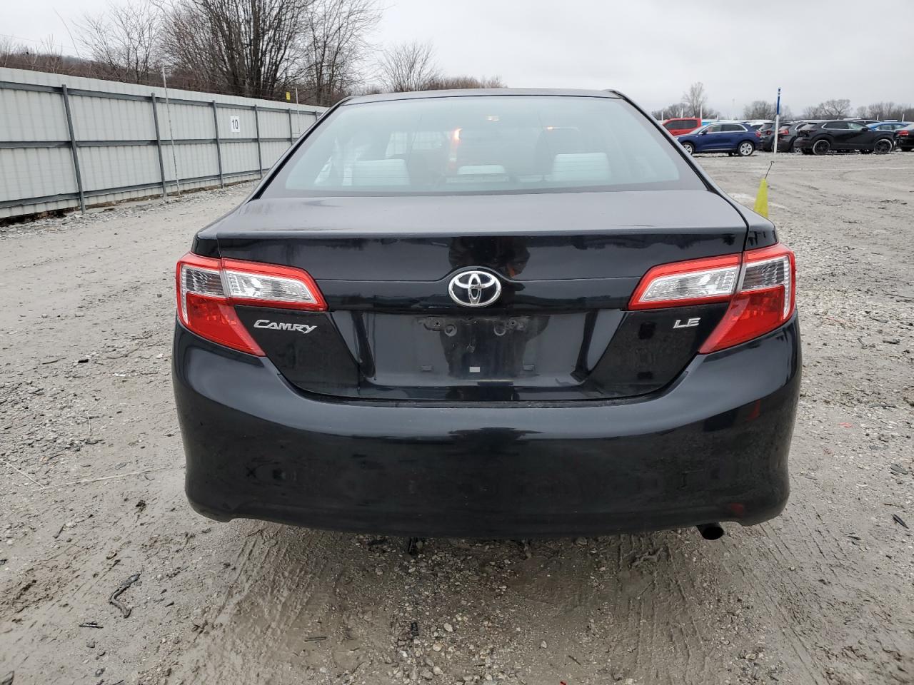 2012 Toyota Camry VIN 4T4BF1FK9CR261177 Copart auction photo, side / front end damage thumbnail 6