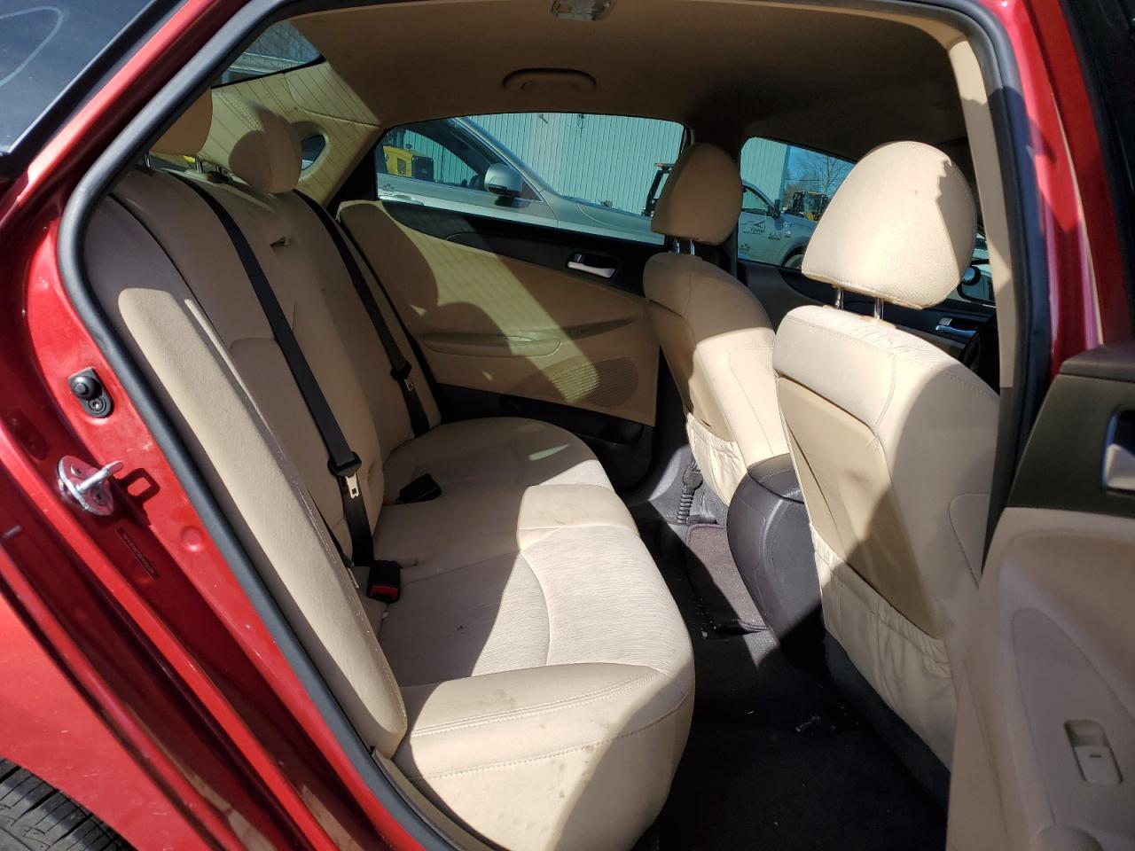 2013 Hyundai Sonata VIN 5NPEB4AC5DH690370 Copart auction photo, vandalism / side damage thumbnail 10