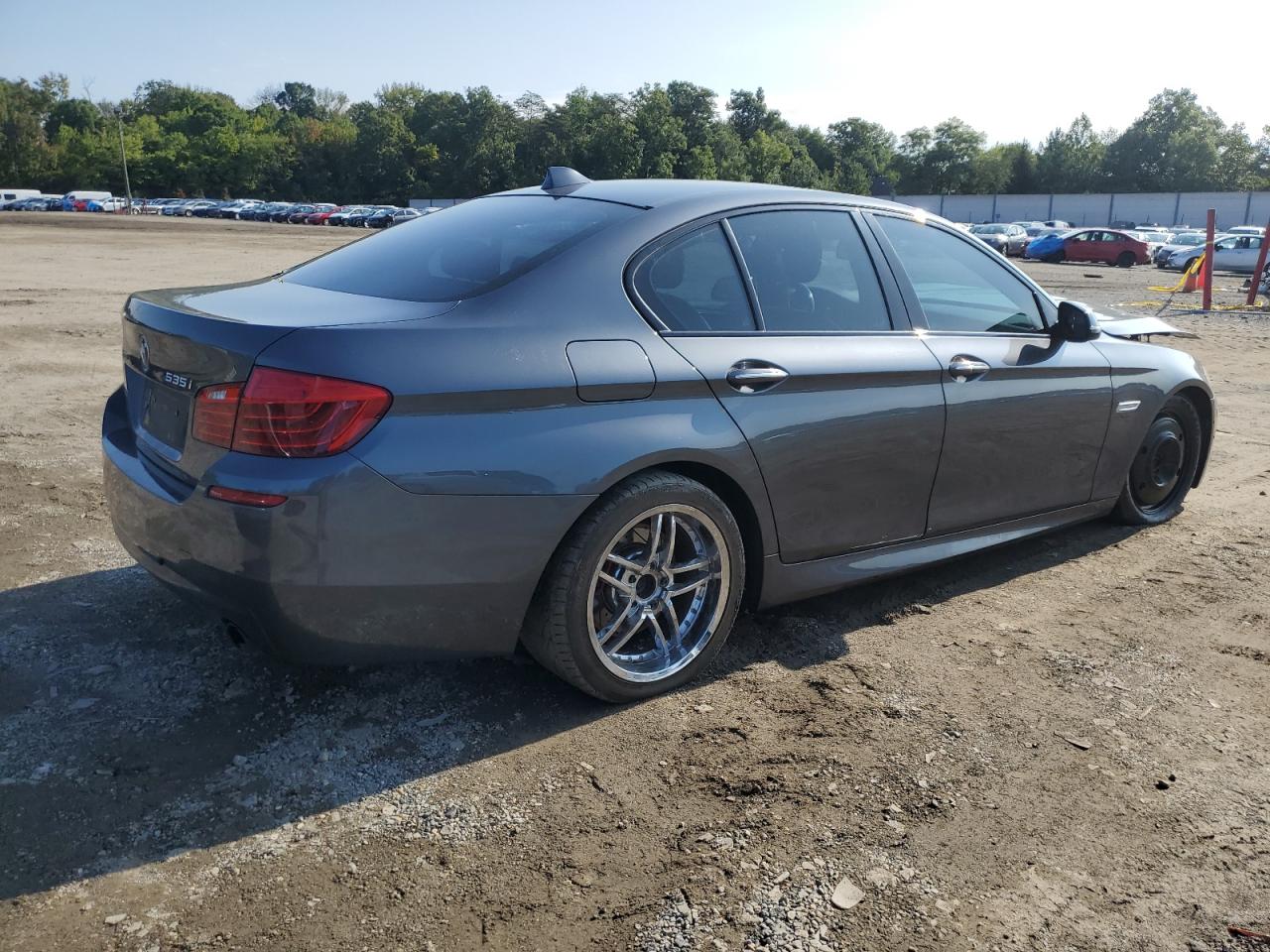 2016 BMW 5er VIN WBA5B3C56GD549873 Copart auction photo, front end damage thumbnail 3
