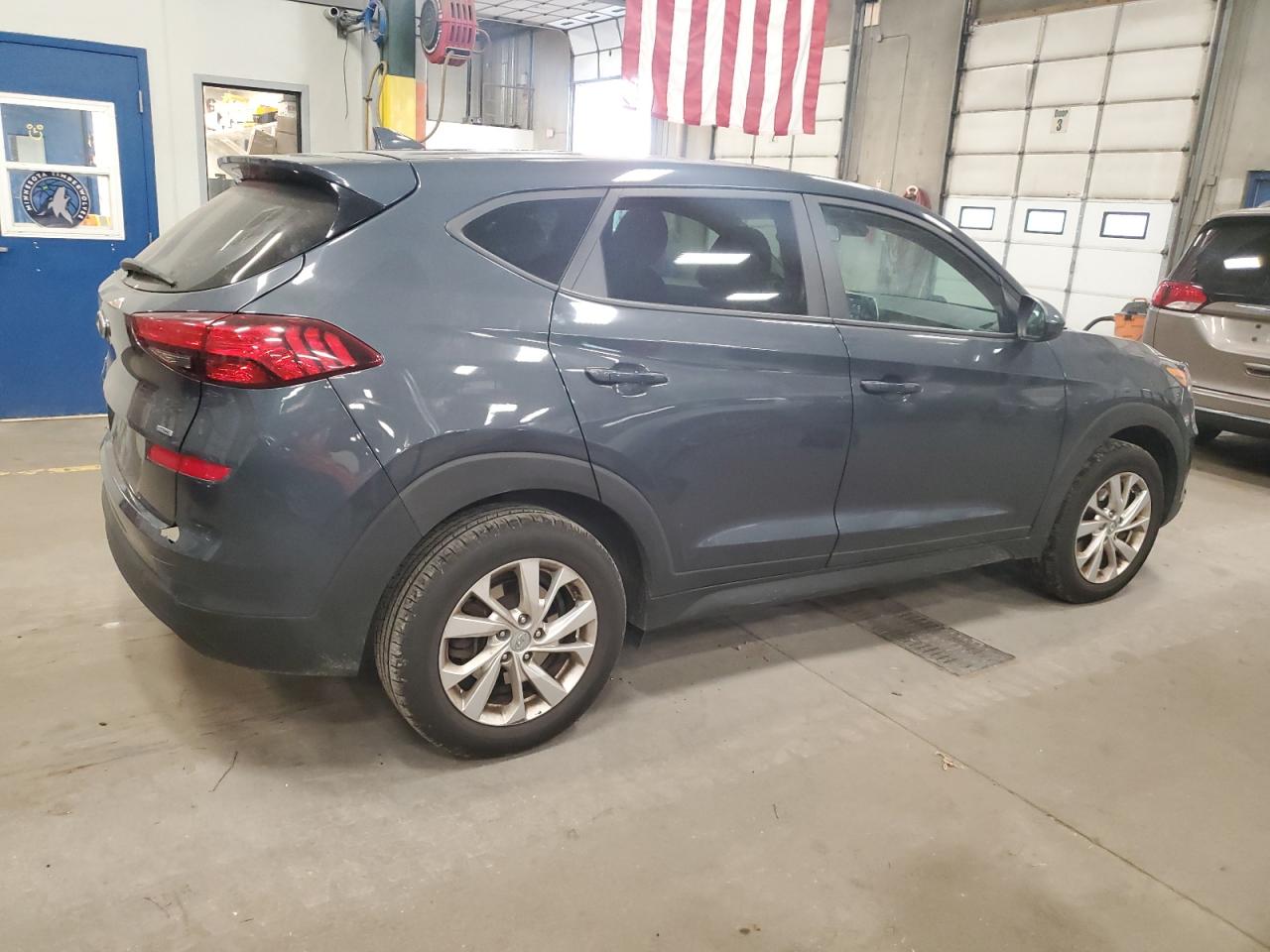 2019 Hyundai Tucson VIN KM8J2CA46KU892845 Copart auction photo, vandalism / rear end damage thumbnail 3