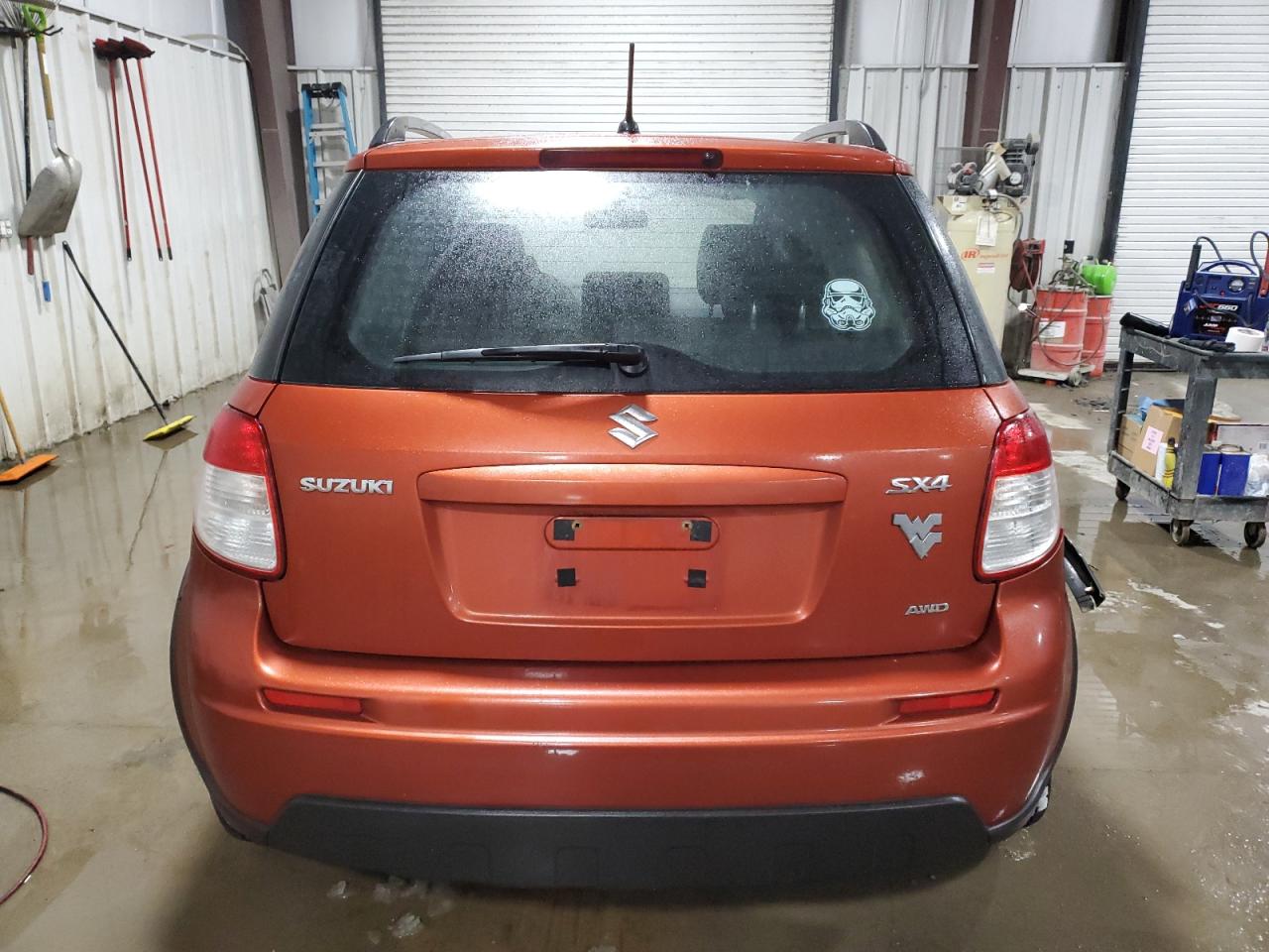 2012 Suzuki SX4 VIN JS2YB5A31C6306702 Copart auction photo, rear end damage thumbnail 6