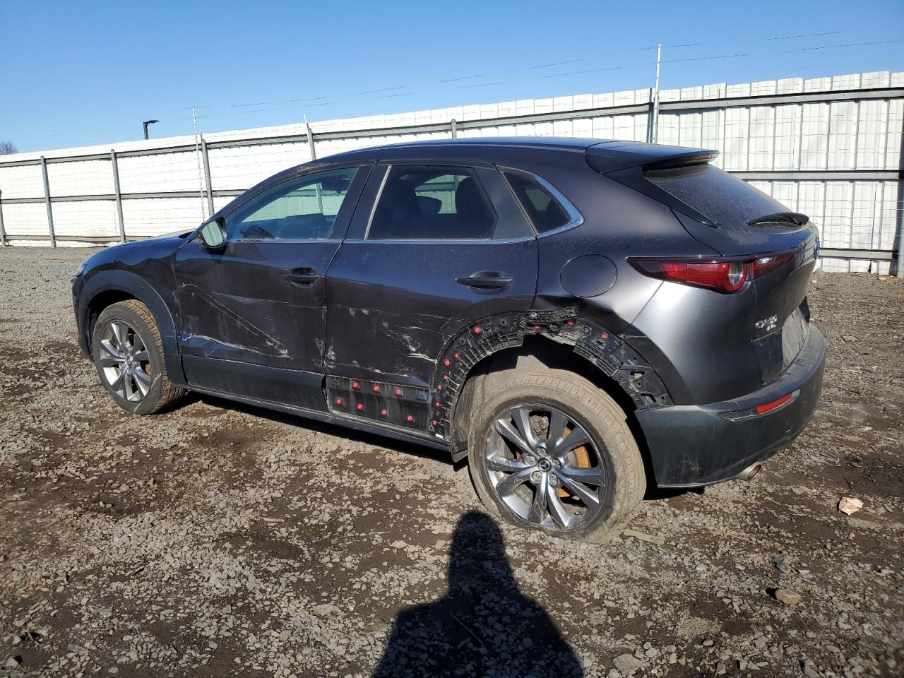 2021 Mazda CX-30 VIN 3MVDMBCL6MM238928 Copart auction photo, side damage thumbnail 2