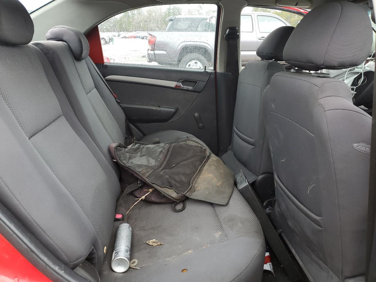 2007 Chevrolet Aveo VIN KL1TD56617B188785 Copart auction photo, front end damage thumbnail 10