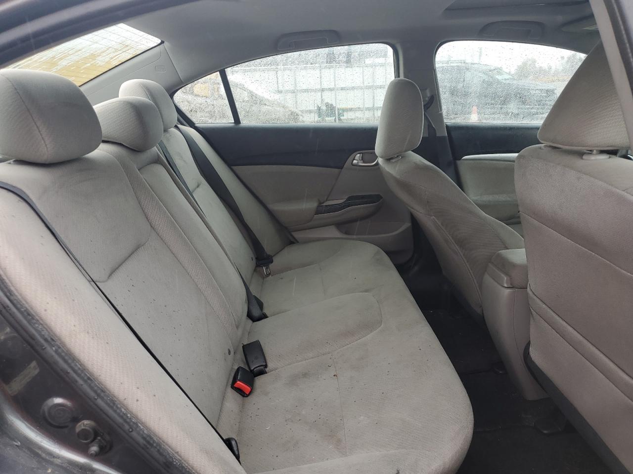 2013 Honda Civic VIN 2HGFB2F89DH579473 Copart auction photo, front end / rear end damage thumbnail 10