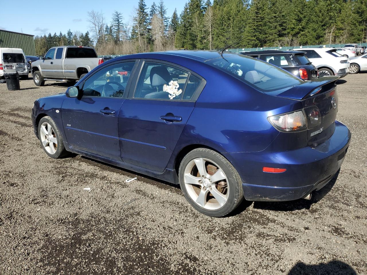 2005 Mazda 3 VIN JM1BK323X51302988 Copart auction photo, all over damage thumbnail 2