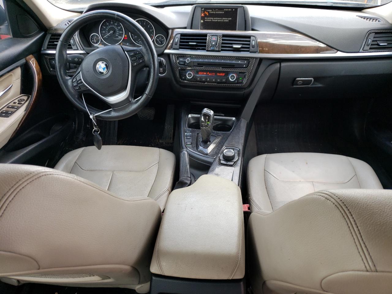 2015 BMW 3er VIN WBA3A5G51FNS87205 Copart auction photo, front end / hail damage thumbnail 8