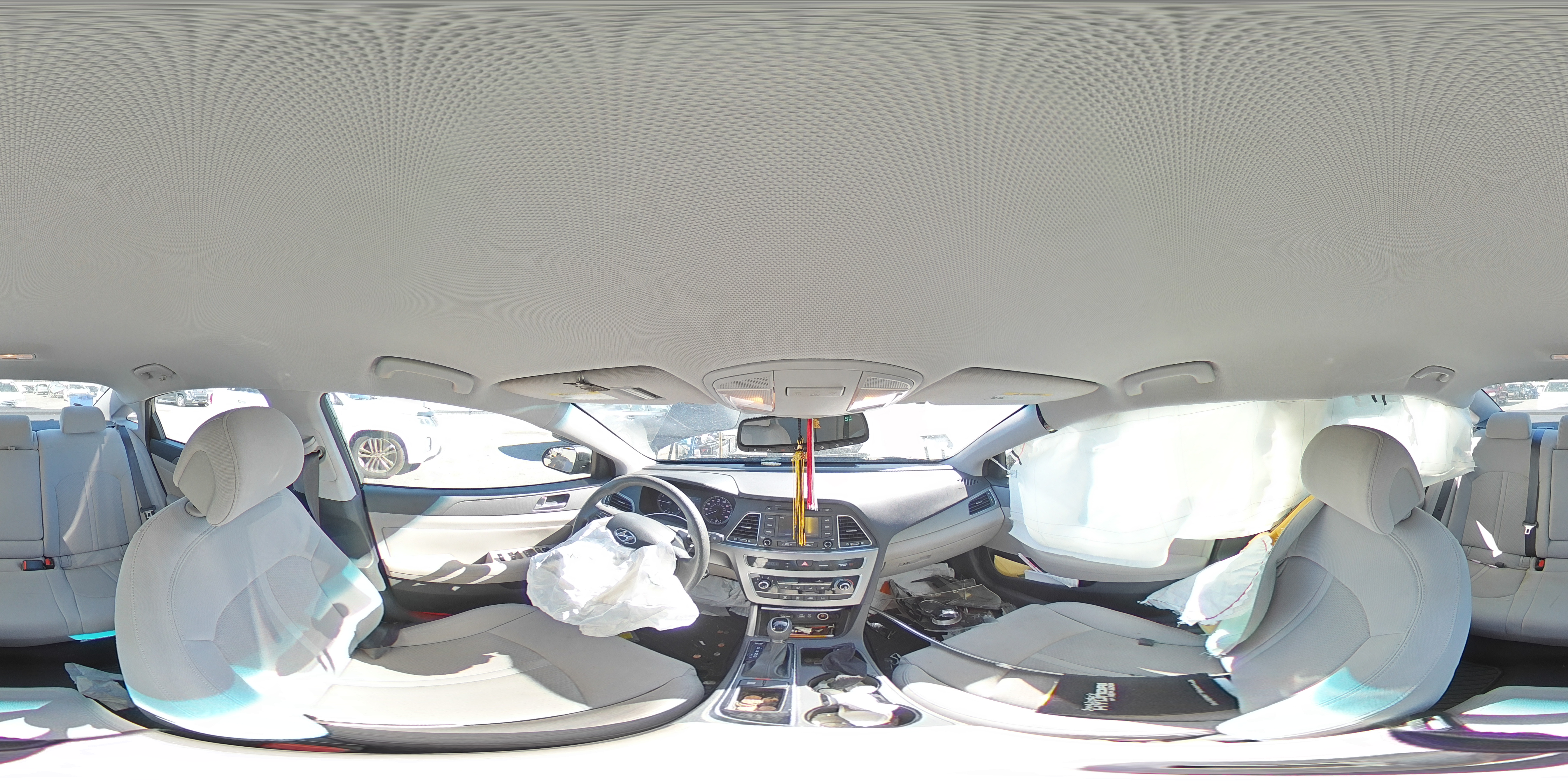 2015 Hyundai Sonata VIN 5NPE24AF1FH201833 Copart auction photo, front end damage thumbnail 12