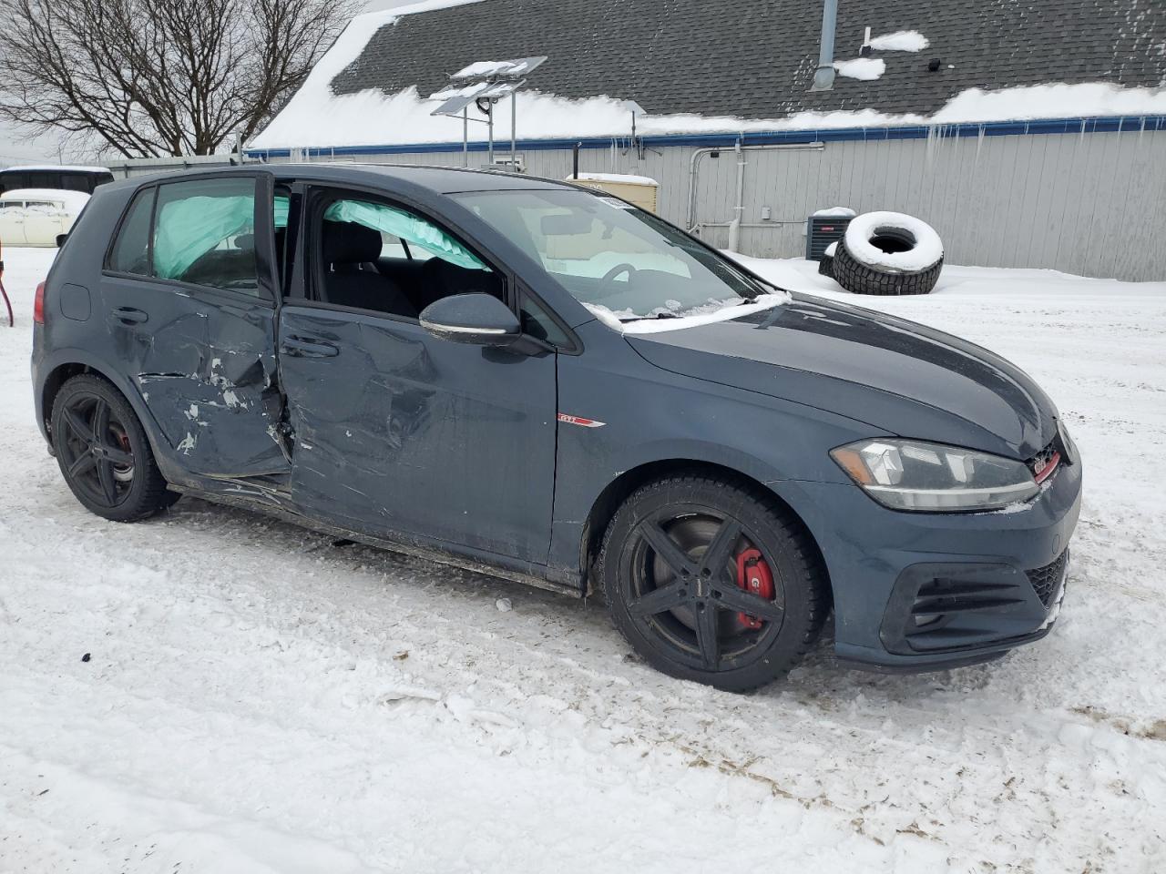 2020 Volkswagen GTI VIN 3VW6T7AU0LM010005 Copart auction photo, side / minor dent/scratches damage thumbnail 4