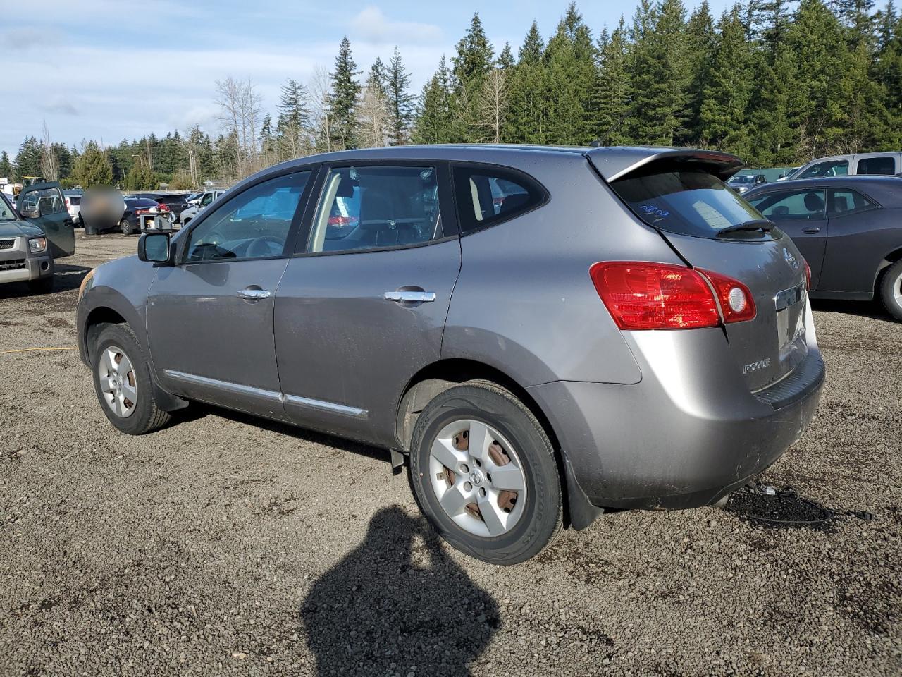 2011 Nissan Rogue VIN JN8AS5MV2BW265878 Copart auction photo, rear end damage thumbnail 2