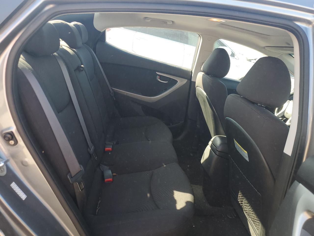 2016 Hyundai Elantra VIN KMHDH4AE0GU609700 Copart auction photo, front end / rear end damage thumbnail 10