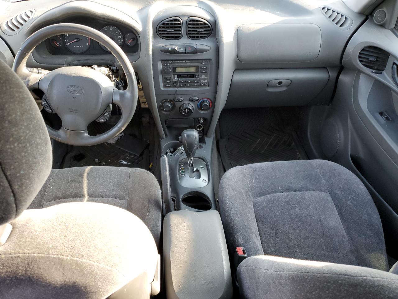 2002 Hyundai Santa Fe VIN KM8SC73D62U175237 Copart auction photo, all over damage thumbnail 8