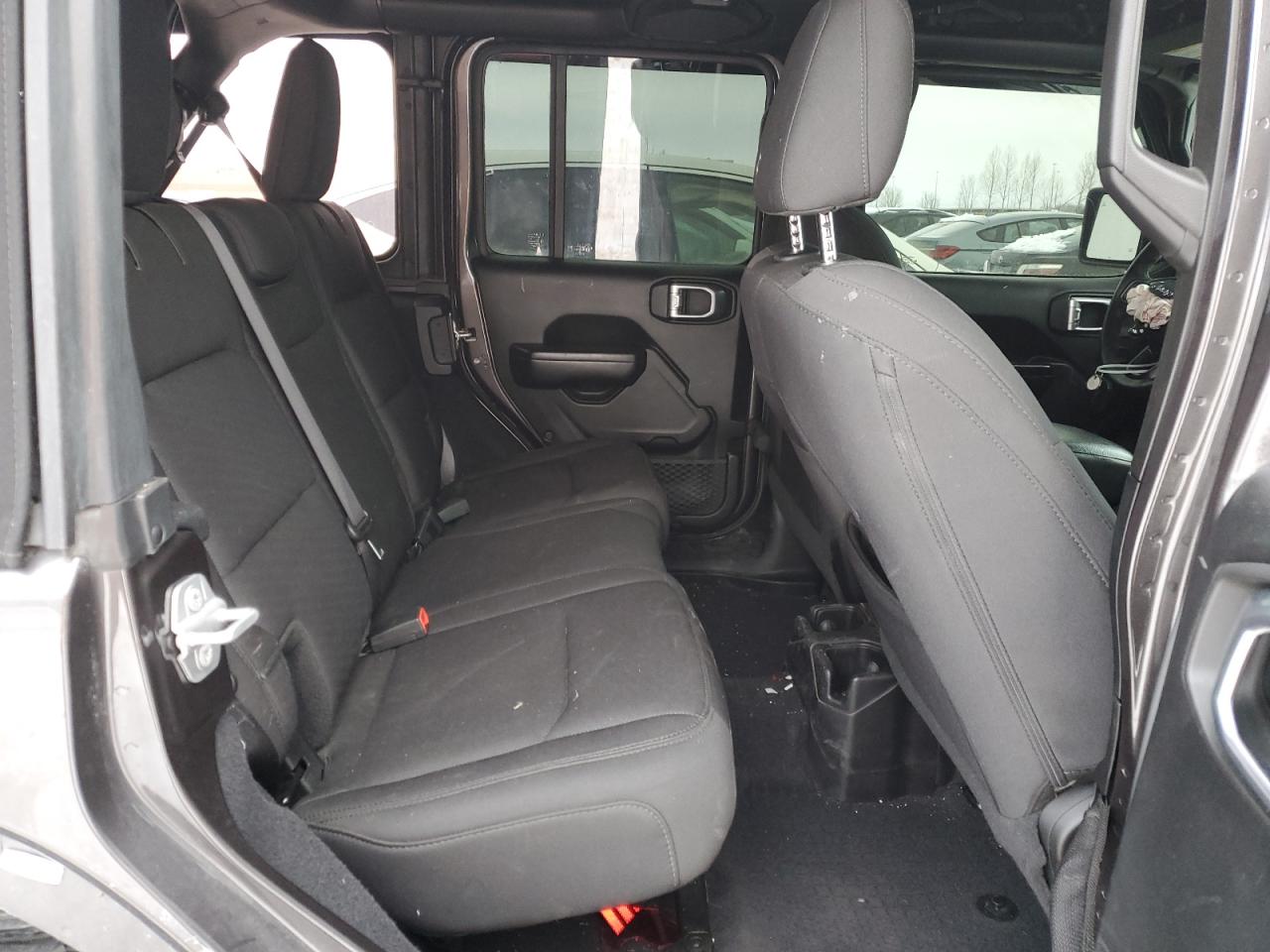 2019 Jeep Wrangler VIN 1C4HJXDN3KW537539 Copart auction photo, rear end / undercarriage damage thumbnail 11