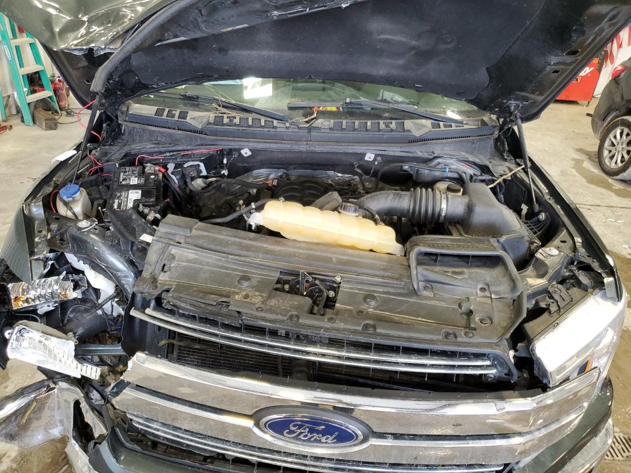 2018 Ford F-150 VIN 1FTEW1E59JKD65202 Copart auction photo, rollover damage thumbnail 11