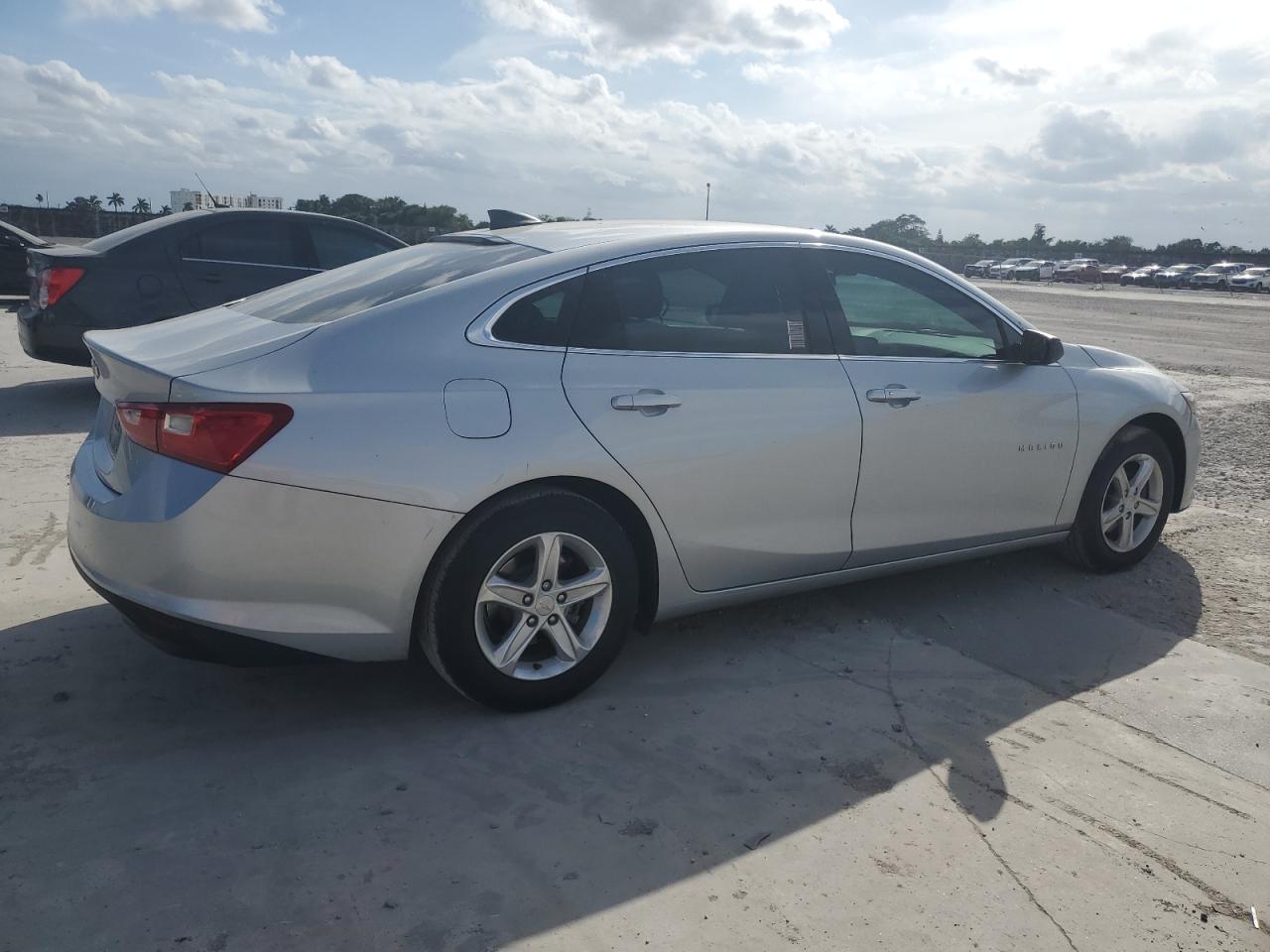 2021 Chevrolet Malibu VIN 1G1ZB5ST4MF088245 Copart auction photo, side / rear end damage thumbnail 3