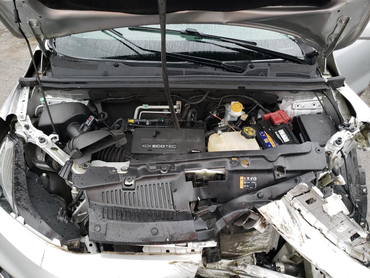 2018 Chevrolet Trax VIN 3GNCJKSB2JL262019 Copart auction photo, front end damage thumbnail 12