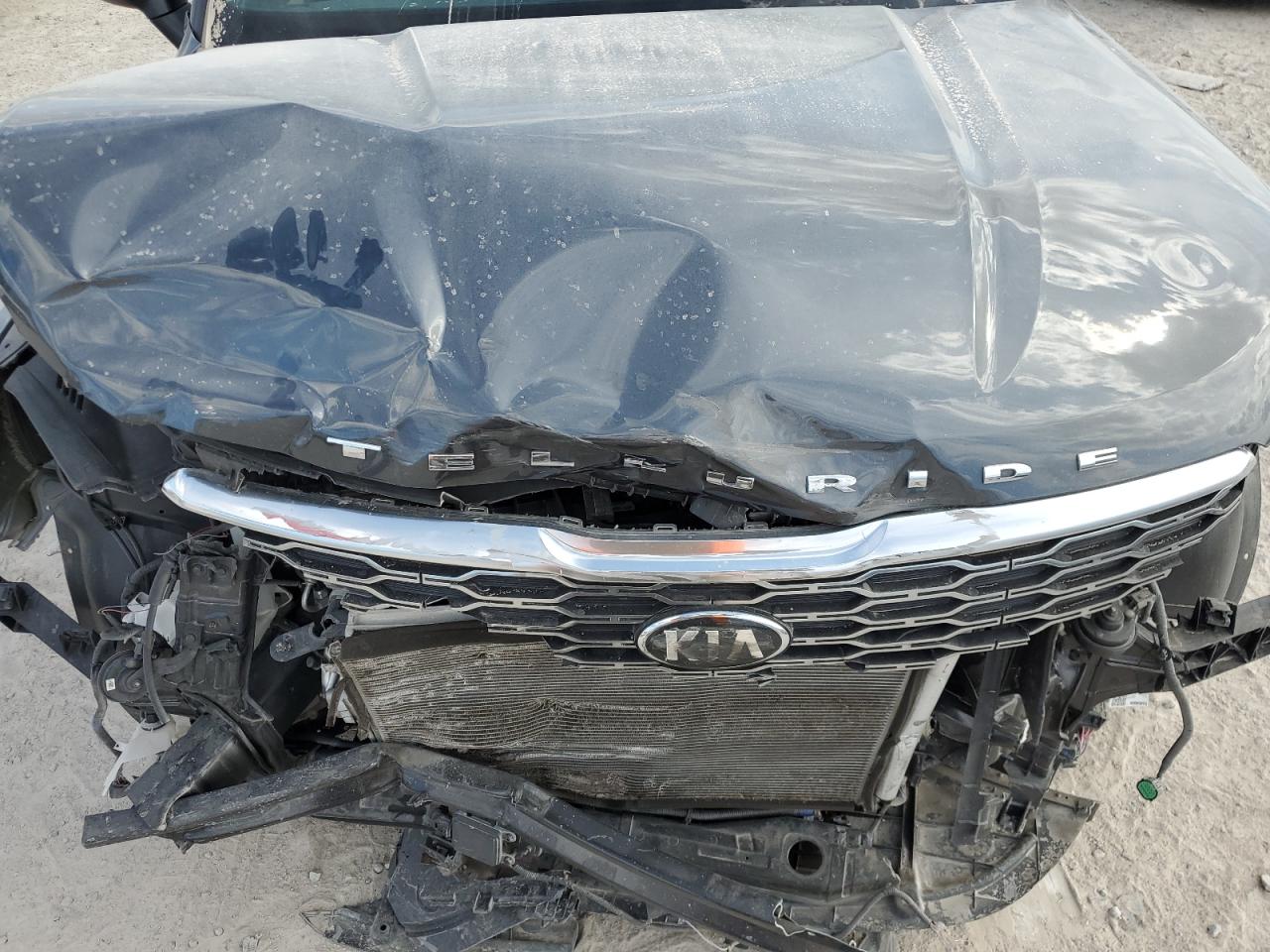 2021 KIA Telluride VIN 5XYP3DHC6MG139805 Copart auction photo, front end damage thumbnail 11