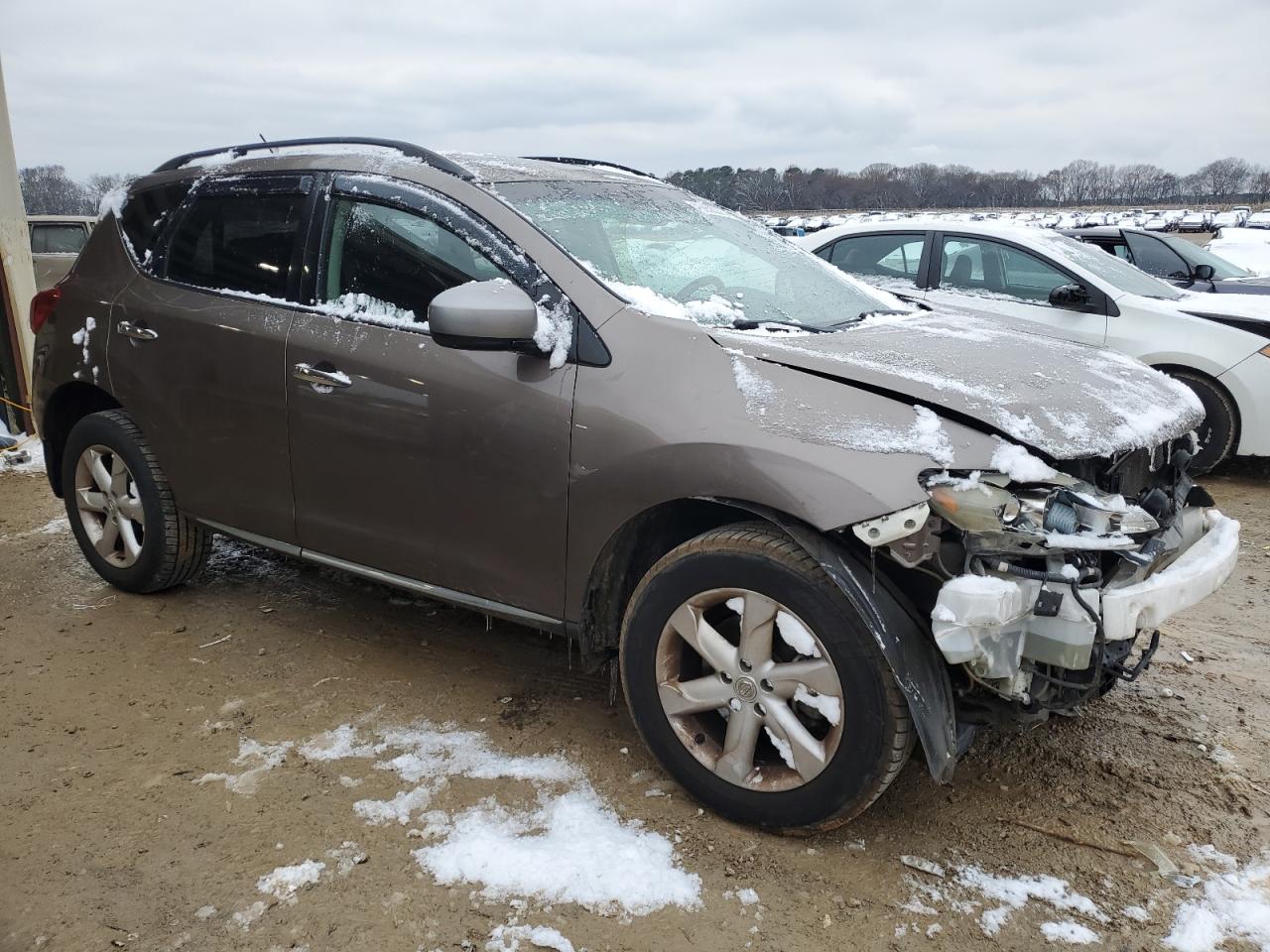 2009 Nissan Murano VIN JN8AZ18U99W019071 Copart auction photo, front end damage thumbnail 4