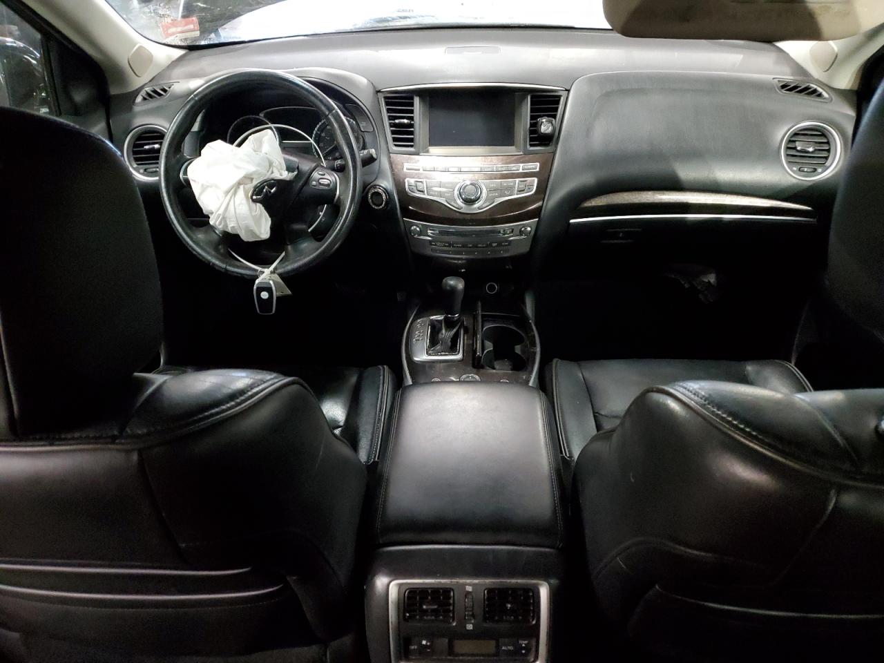 2014 Infiniti QX60 VIN 5N1AL0MM8EC535877 Copart auction photo, front end damage thumbnail 8