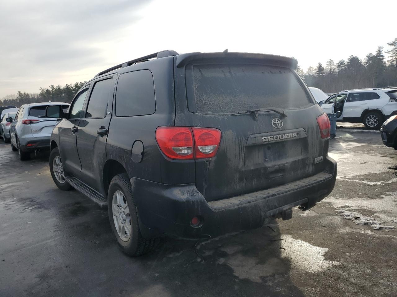 2016 Toyota Sequoia VIN 5TDBY5G14GS135292 Copart auction photo, front end / side damage thumbnail 2