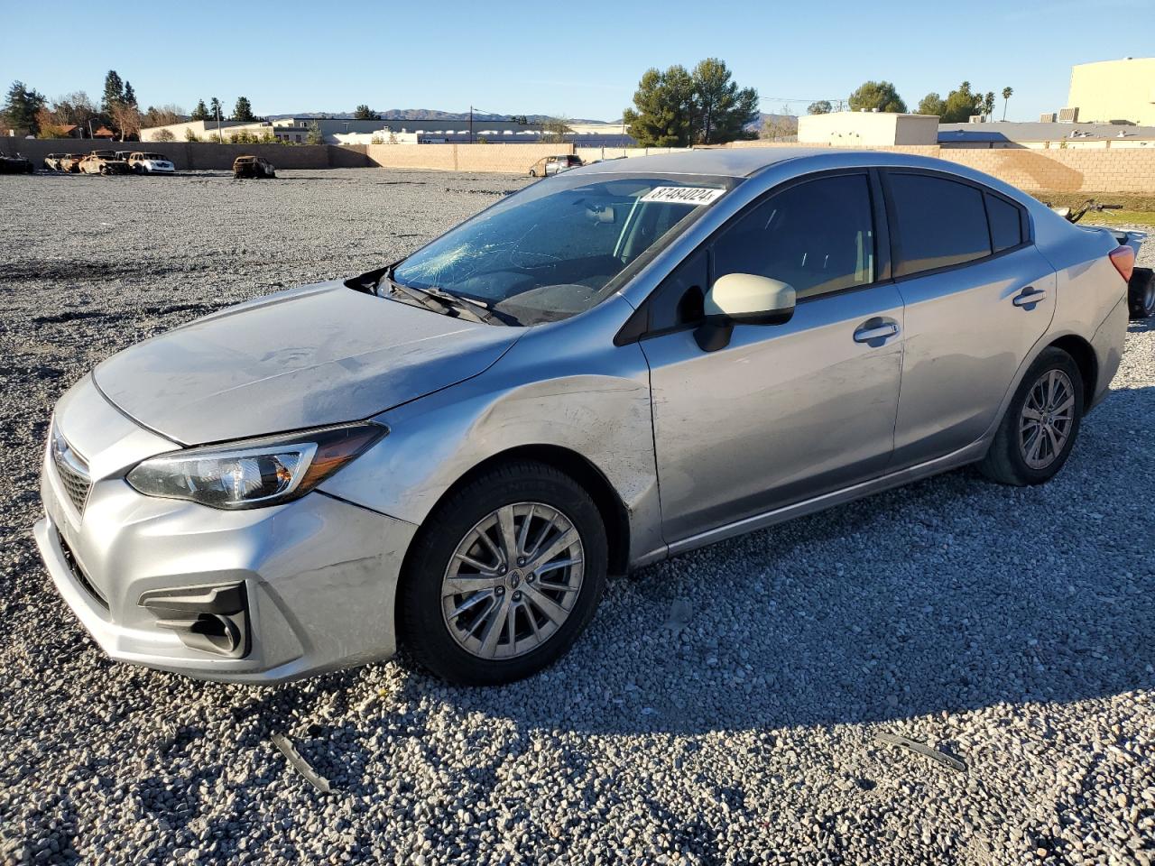 2017 Subaru Impreza VIN 4S3GKAB60H3622303 - Copart auction photo