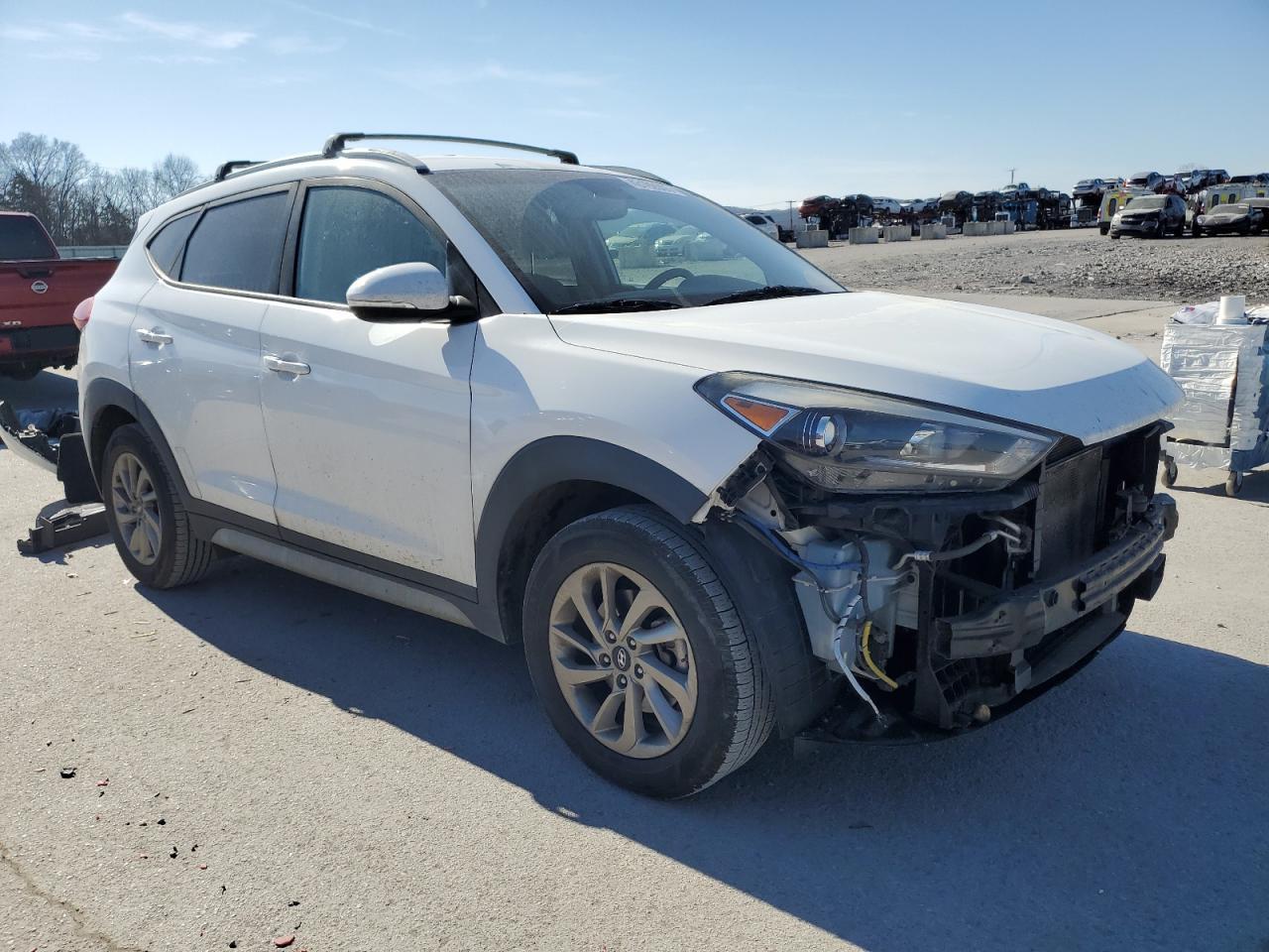 2017 Hyundai Tucson VIN KM8J3CA2XHU528822 Copart auction photo, front end damage thumbnail 4