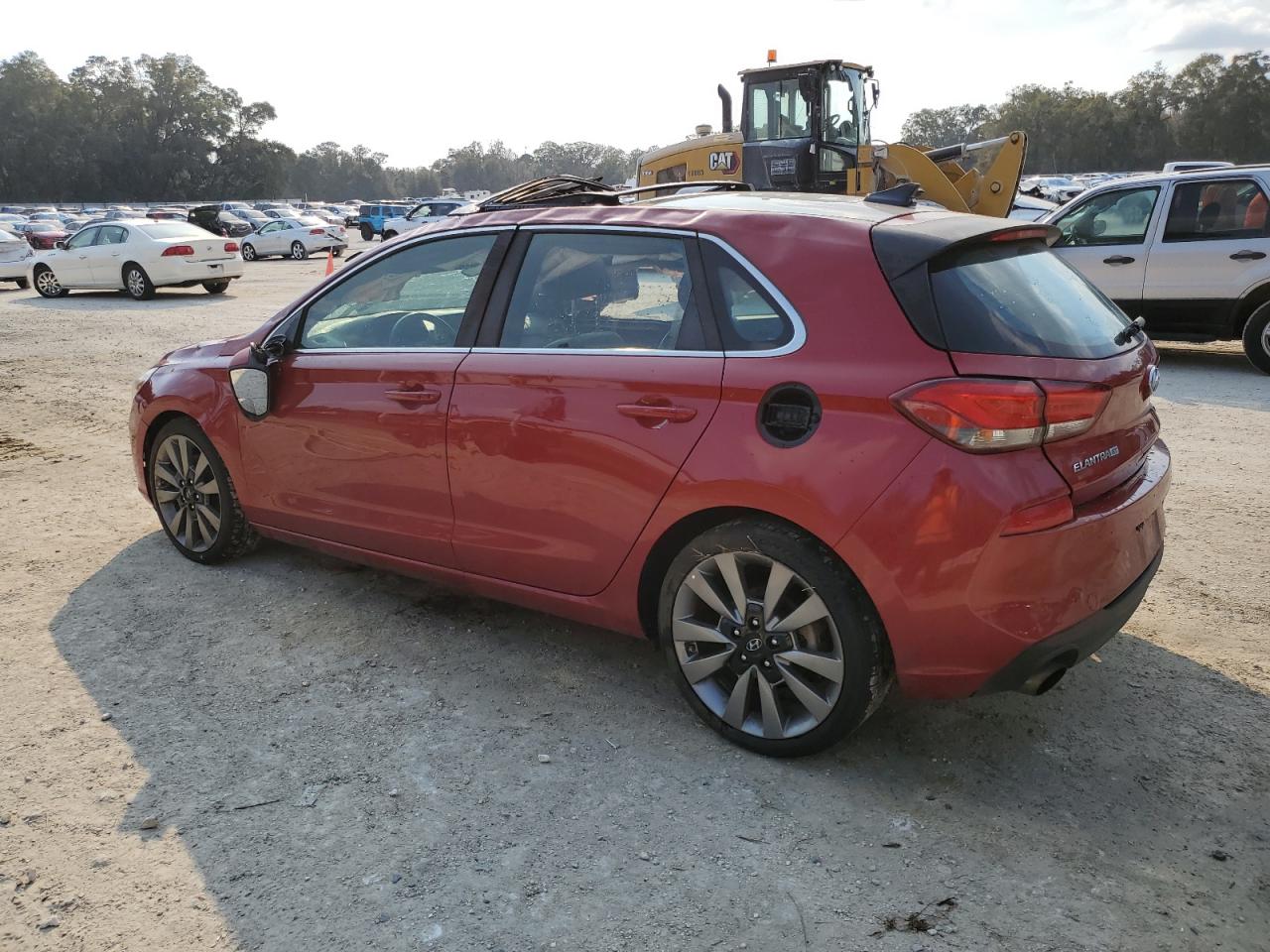 2018 Hyundai Elantra VIN KMHH55LC4JU063986 Copart auction photo, rollover damage thumbnail 2