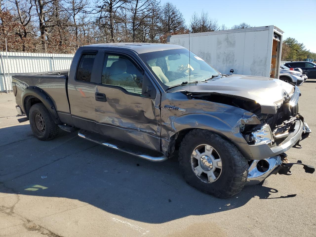 2010 Ford F-150 VIN 1FTFX1EV8AFA55987 Copart auction photo, front end / side damage thumbnail 4