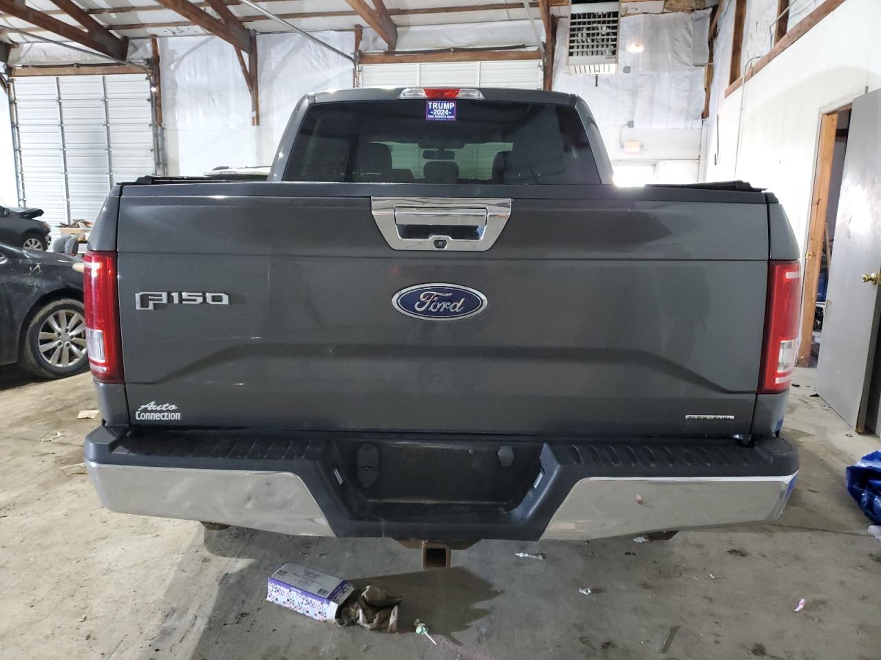 2015 Ford F-150 VIN 1FTEW1E89FFB31765 Copart auction photo, front end / side damage thumbnail 6