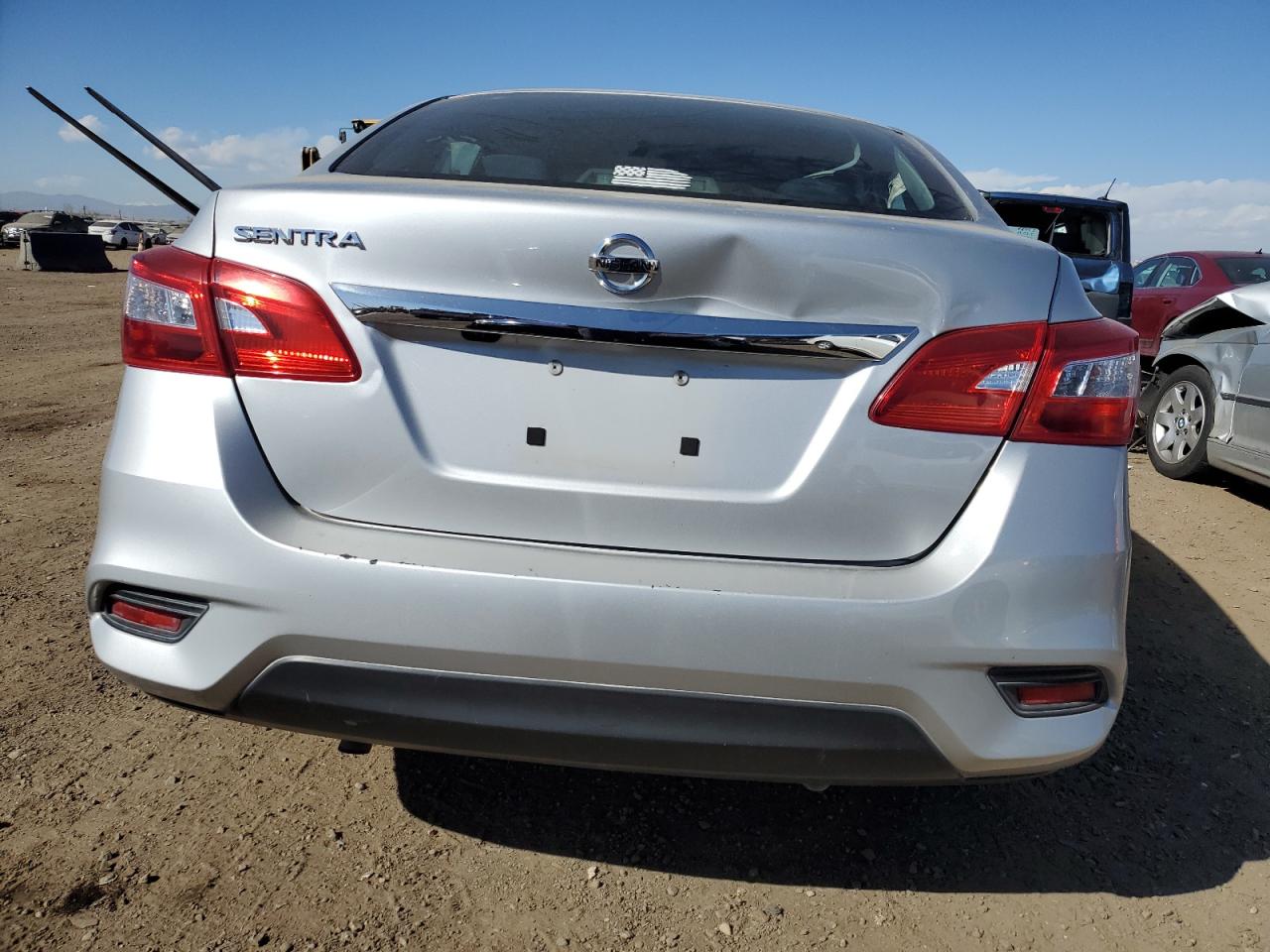 2019 Nissan Sentra VIN 3N1AB7AP2KY363043 Copart auction photo, front end / rear end damage thumbnail 6