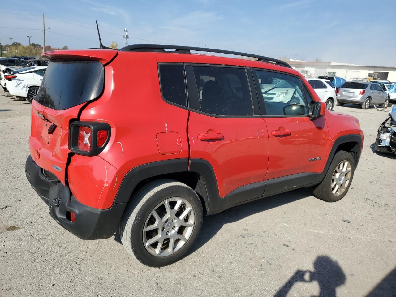 2019 Jeep Renegade VIN ZACNJBBB4KPJ81868 Copart auction photo, rear end / minor dent/scratches damage thumbnail 3